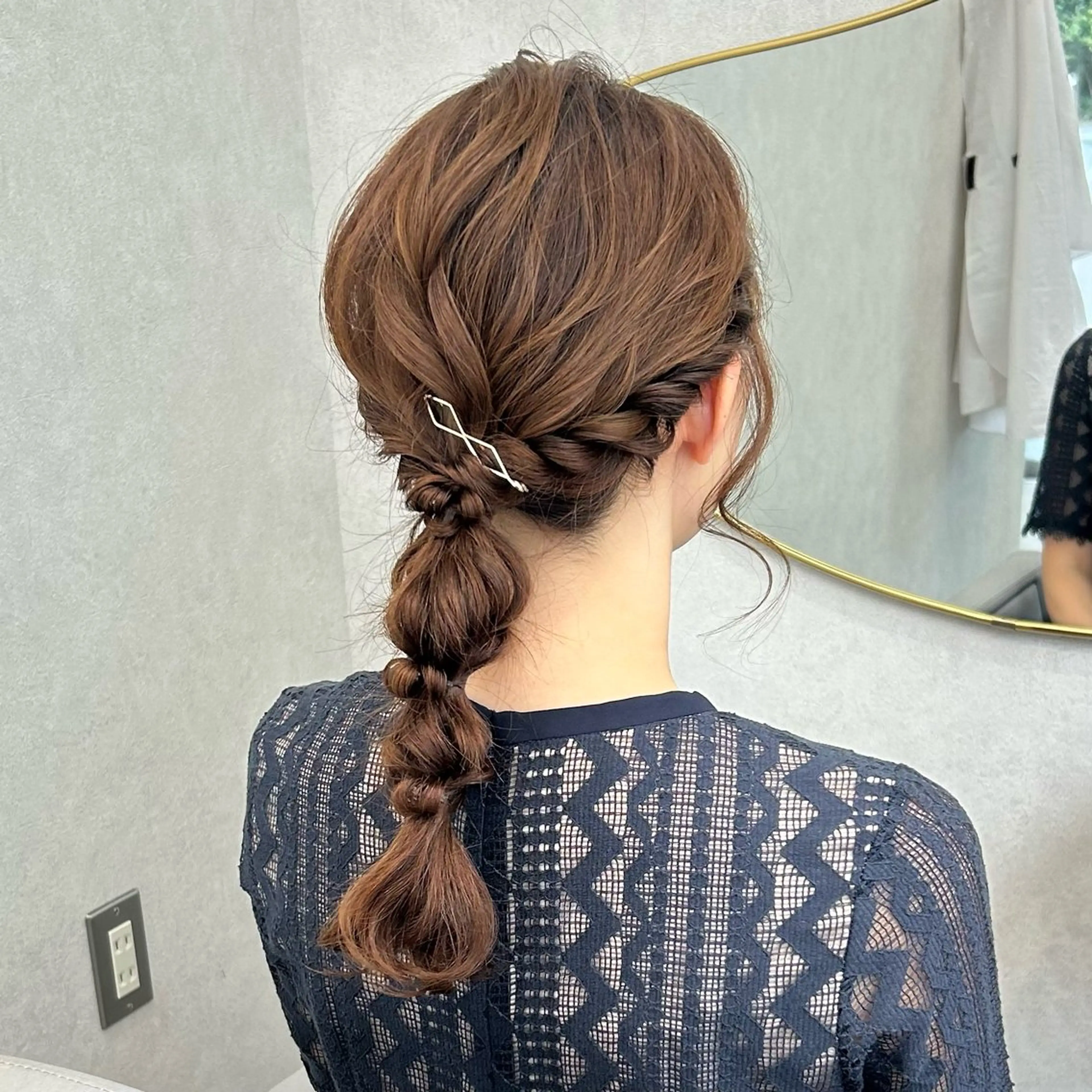 🐈‍⬛🎀ヘアセットのみの写真