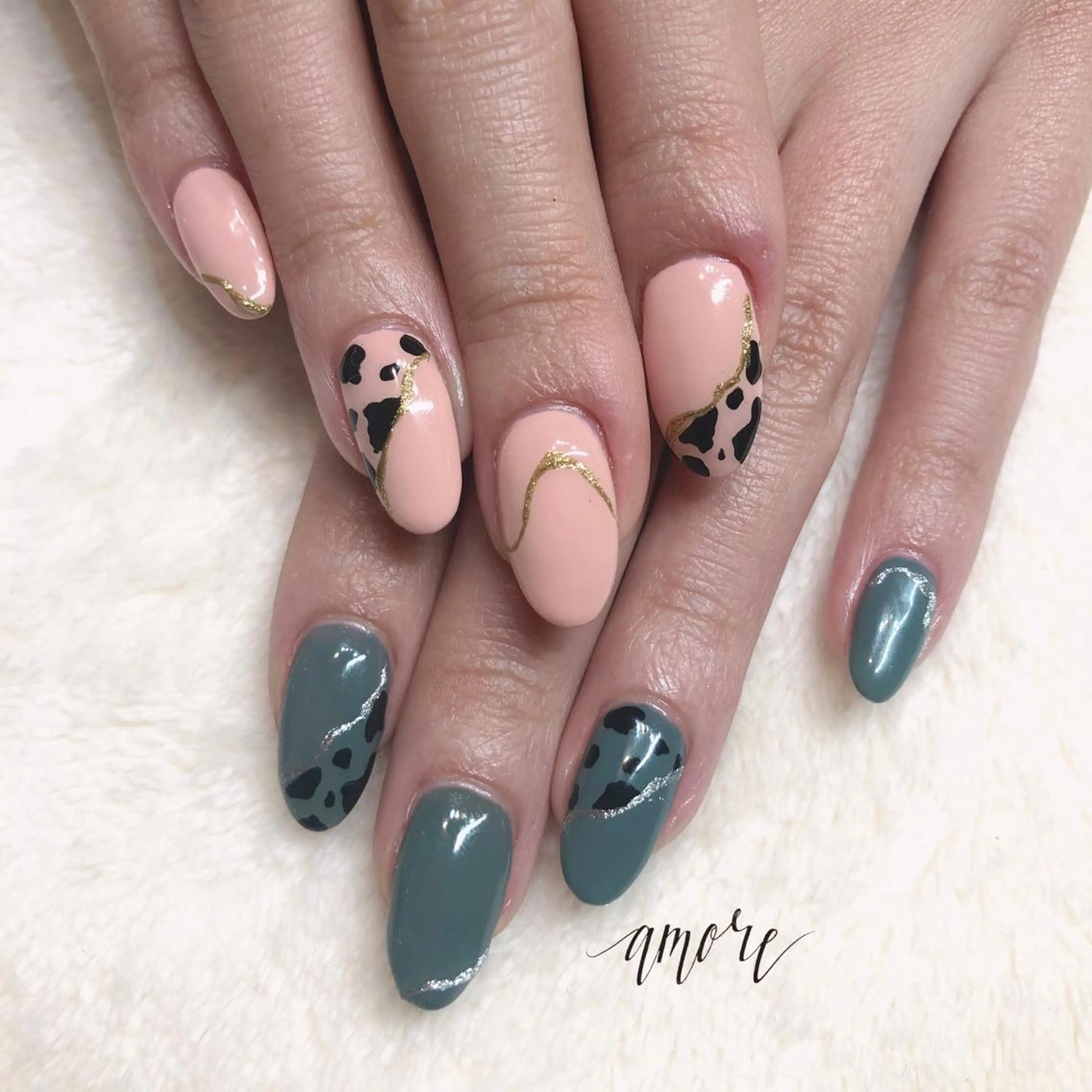 ネイル ジェルネイル ニュアンスネイル 春ネイル You kyehwaのネイルデザイン