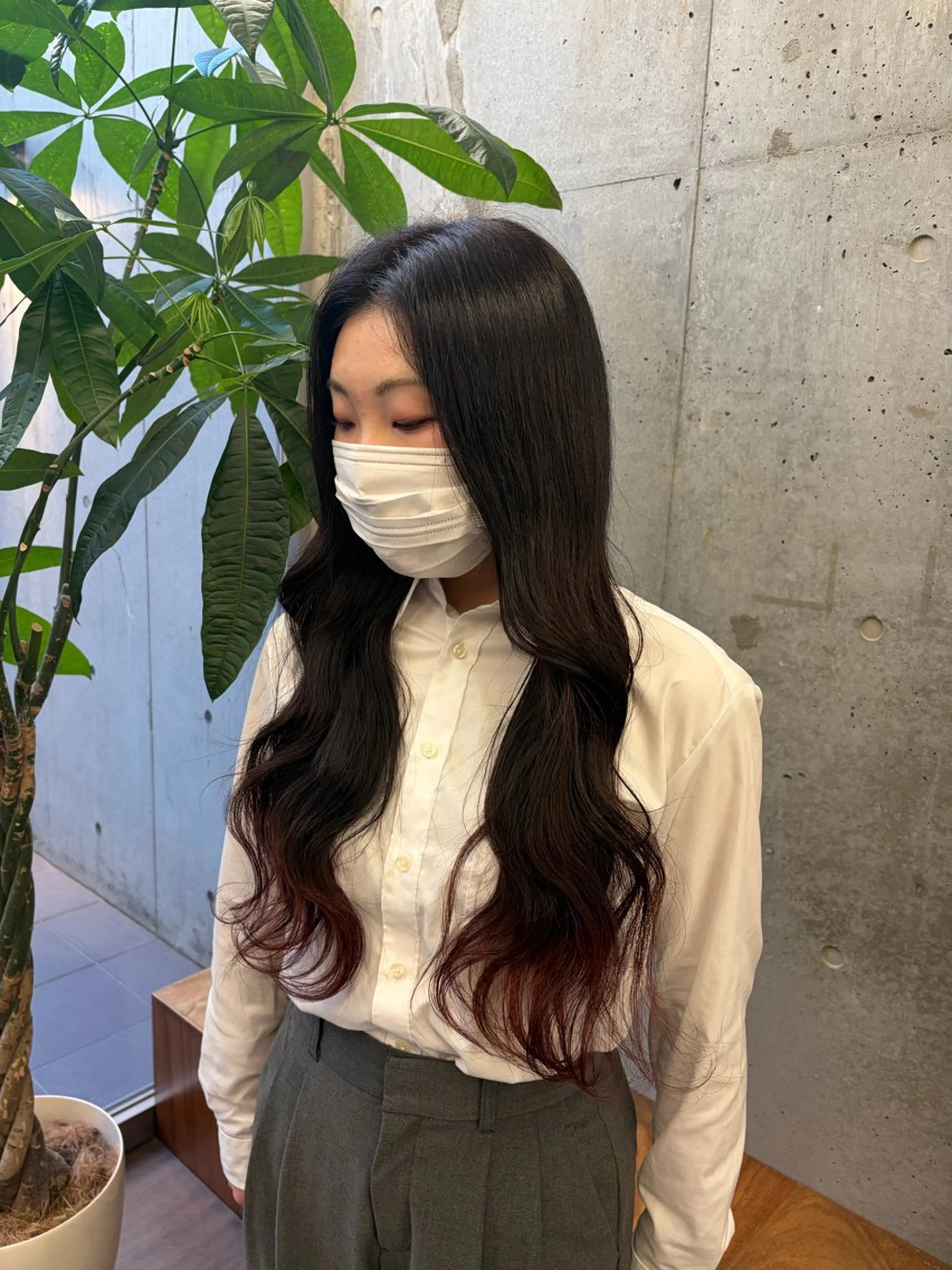 カラー ヘアカラー 暖色/似合わせカラー 希空🪽🤎のヘアスタイル