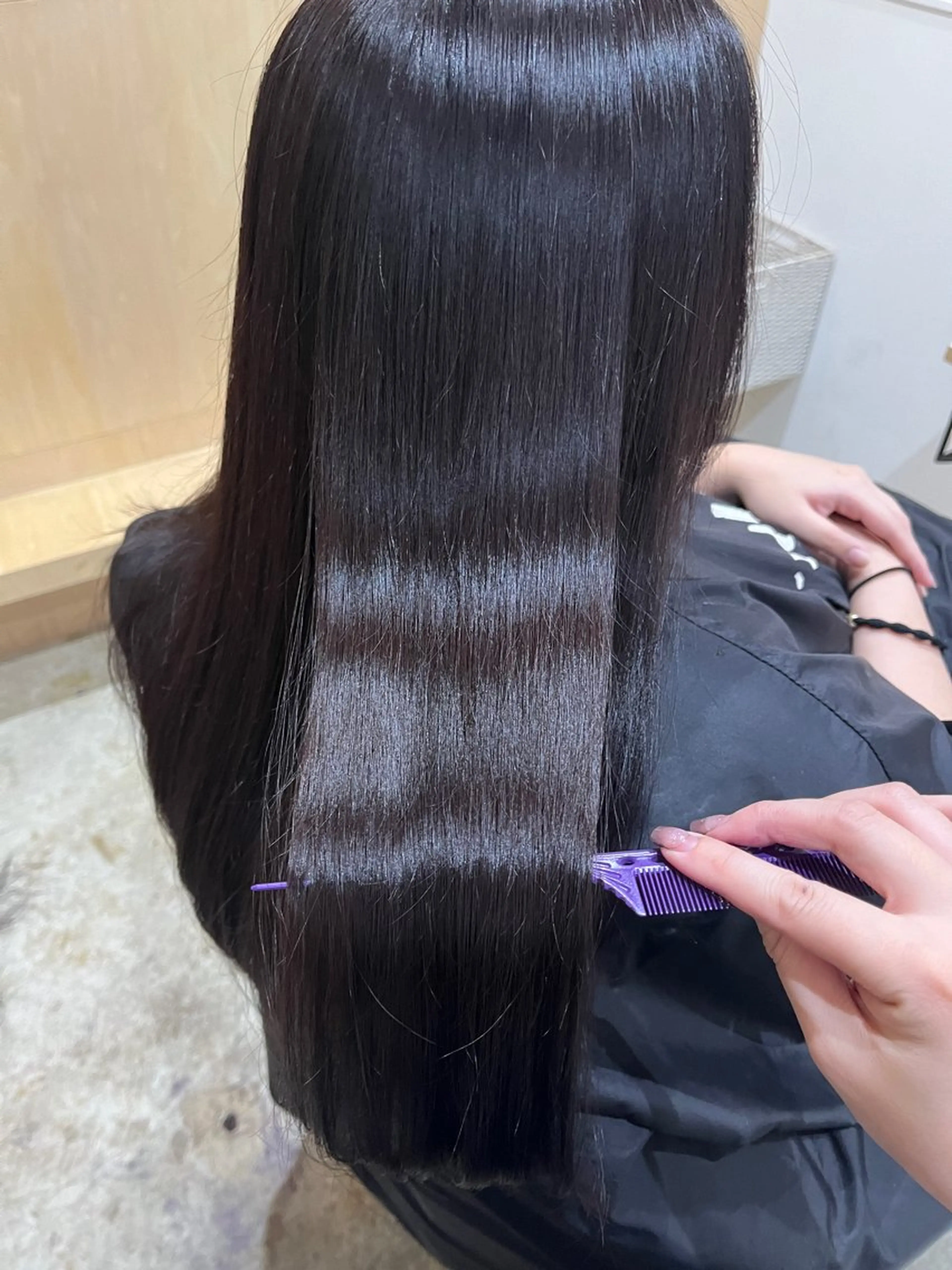 ロング トリートメント miloc naha ナナカのヘアスタイル