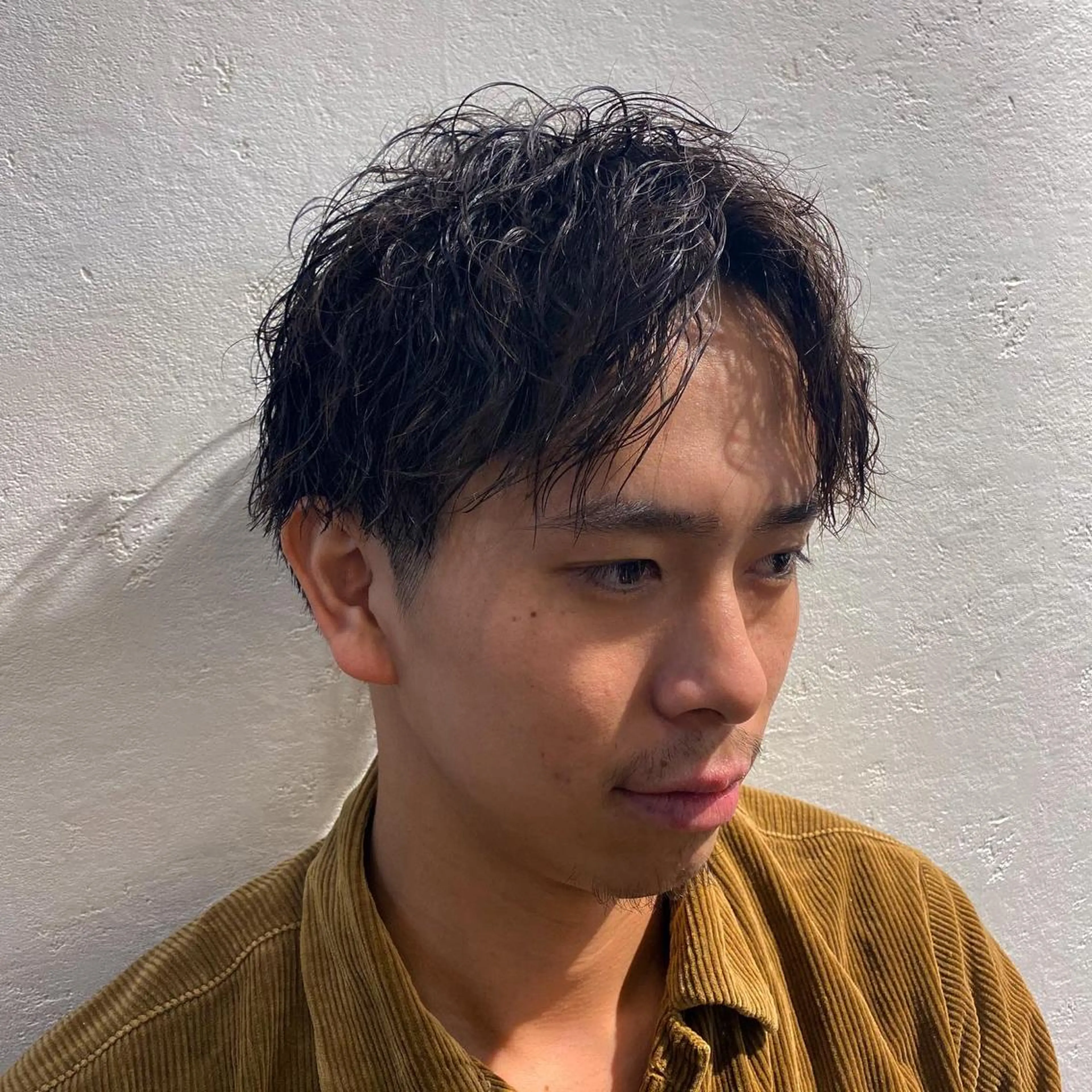 ショート メンズ 大場 優のヘアスタイル