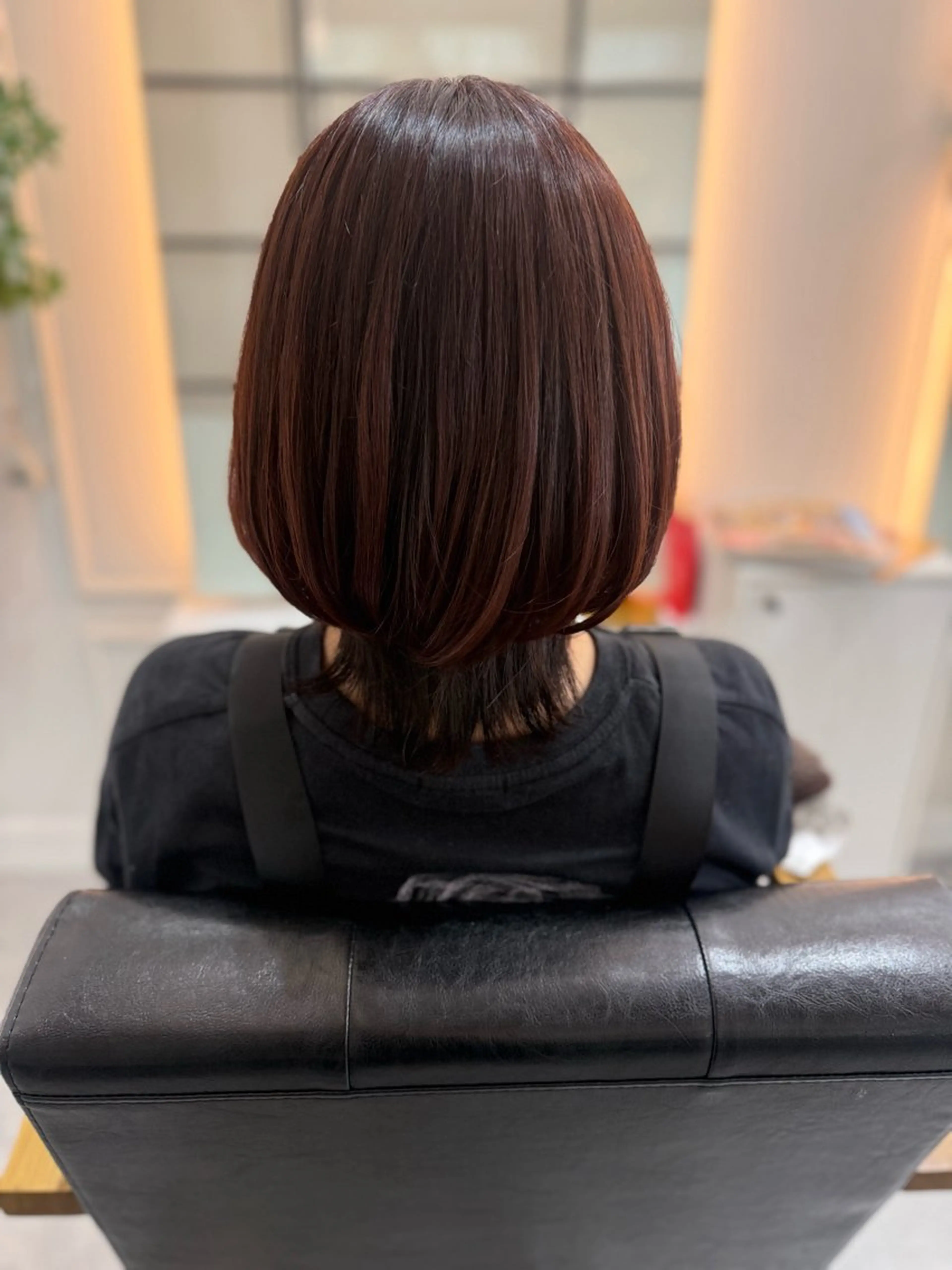 ミディアム ヘアカラー Queens Yukikoのヘアスタイル