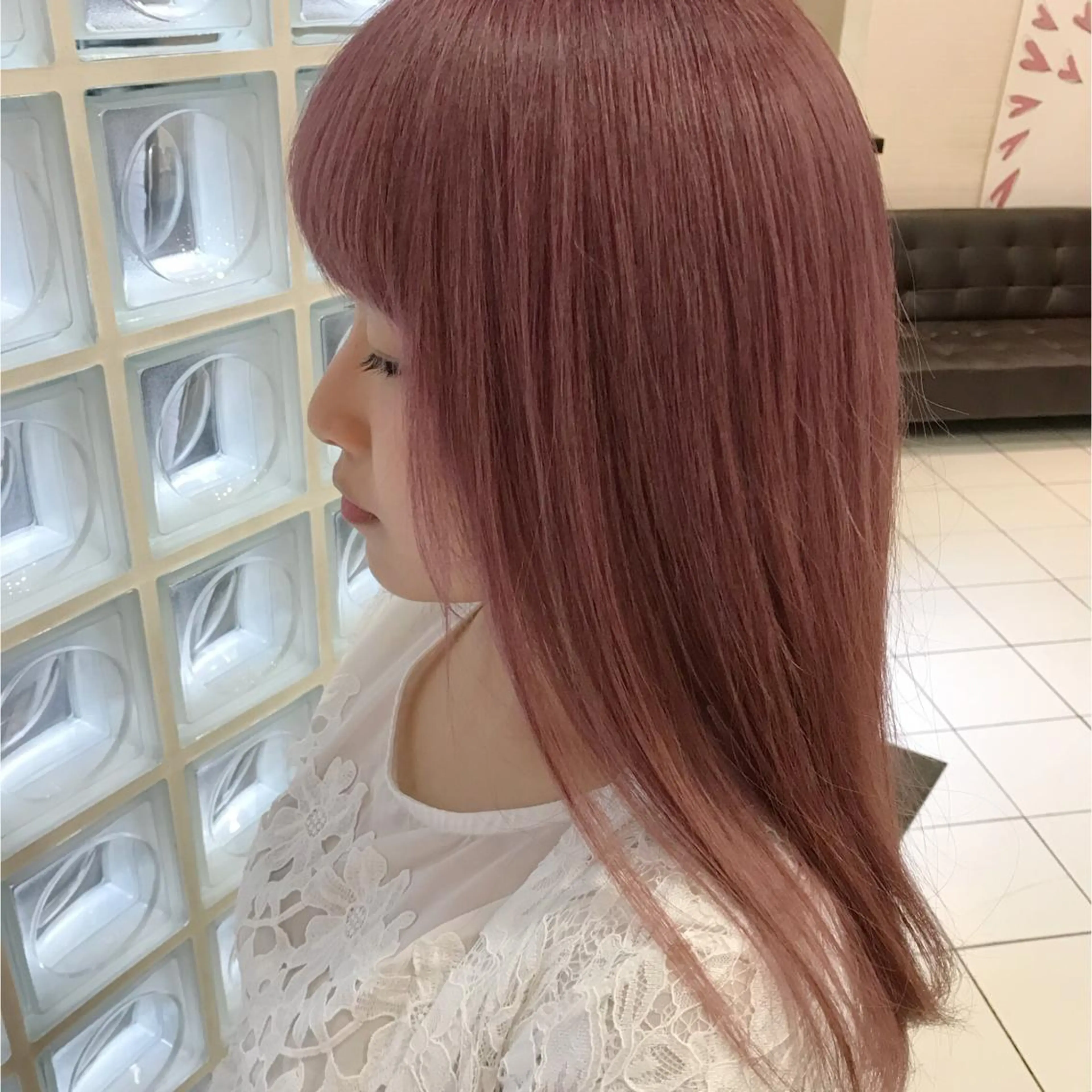 ロング カラー パーマ ヘアアレンジ メンズ キッズ ネイル マツエク・マツパ 神山 昌子のヘアスタイル