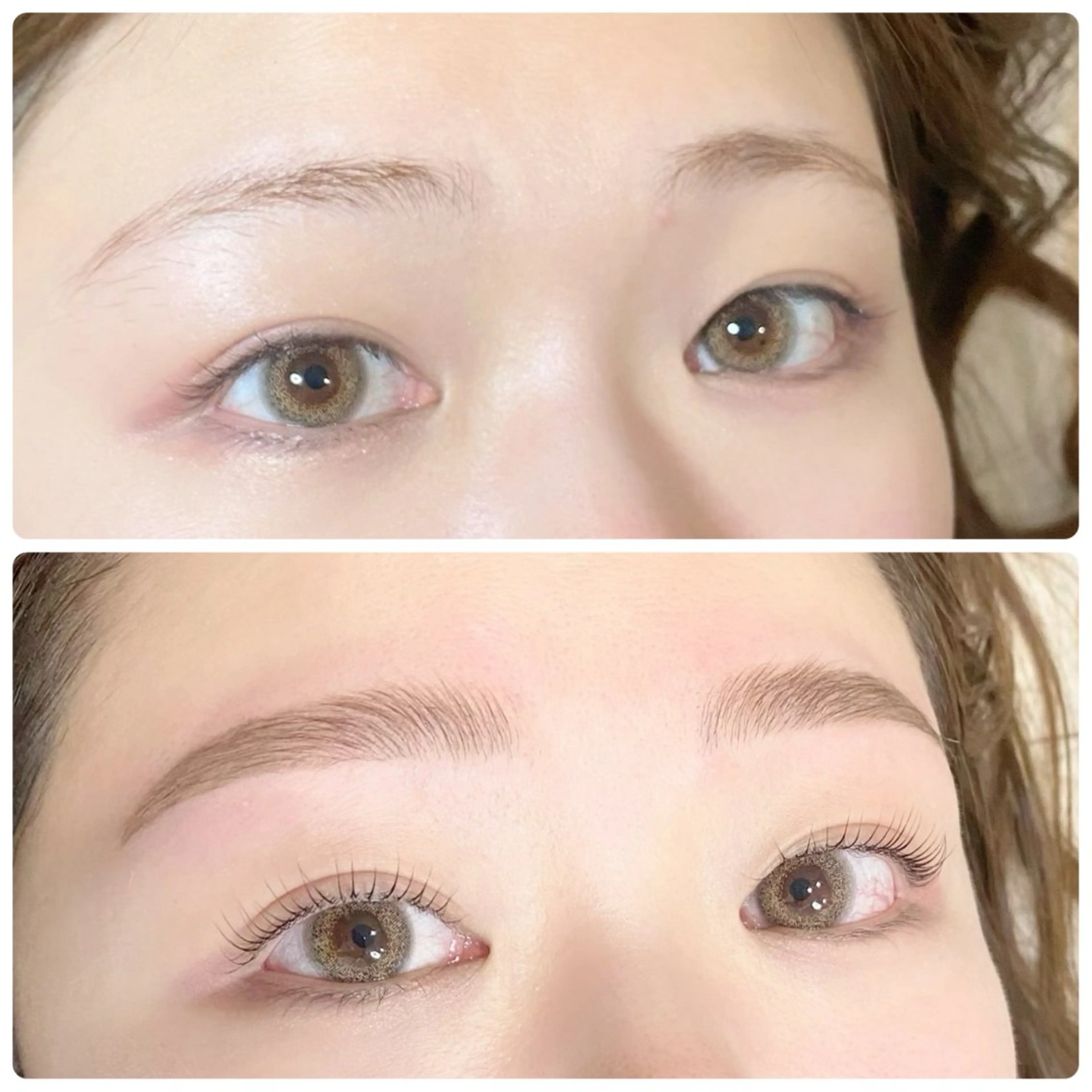 【口コミ投稿がお約束】ハリウッドブロウリフト+パリジェンヌラッシュリフト★90分の写真