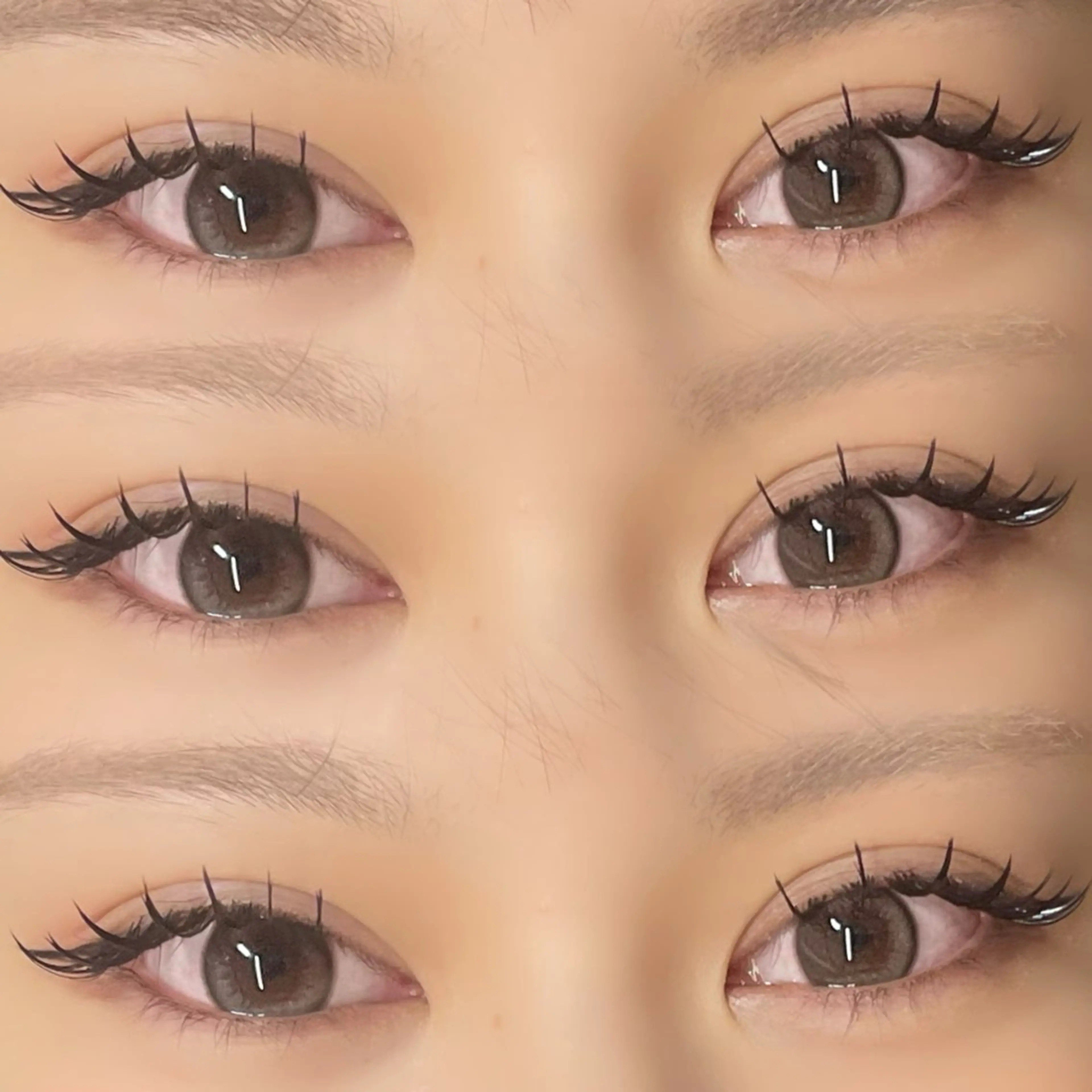 マツエク・マツパ フラットラッシュ Minyon ユイのマツエク・マツパデザイン