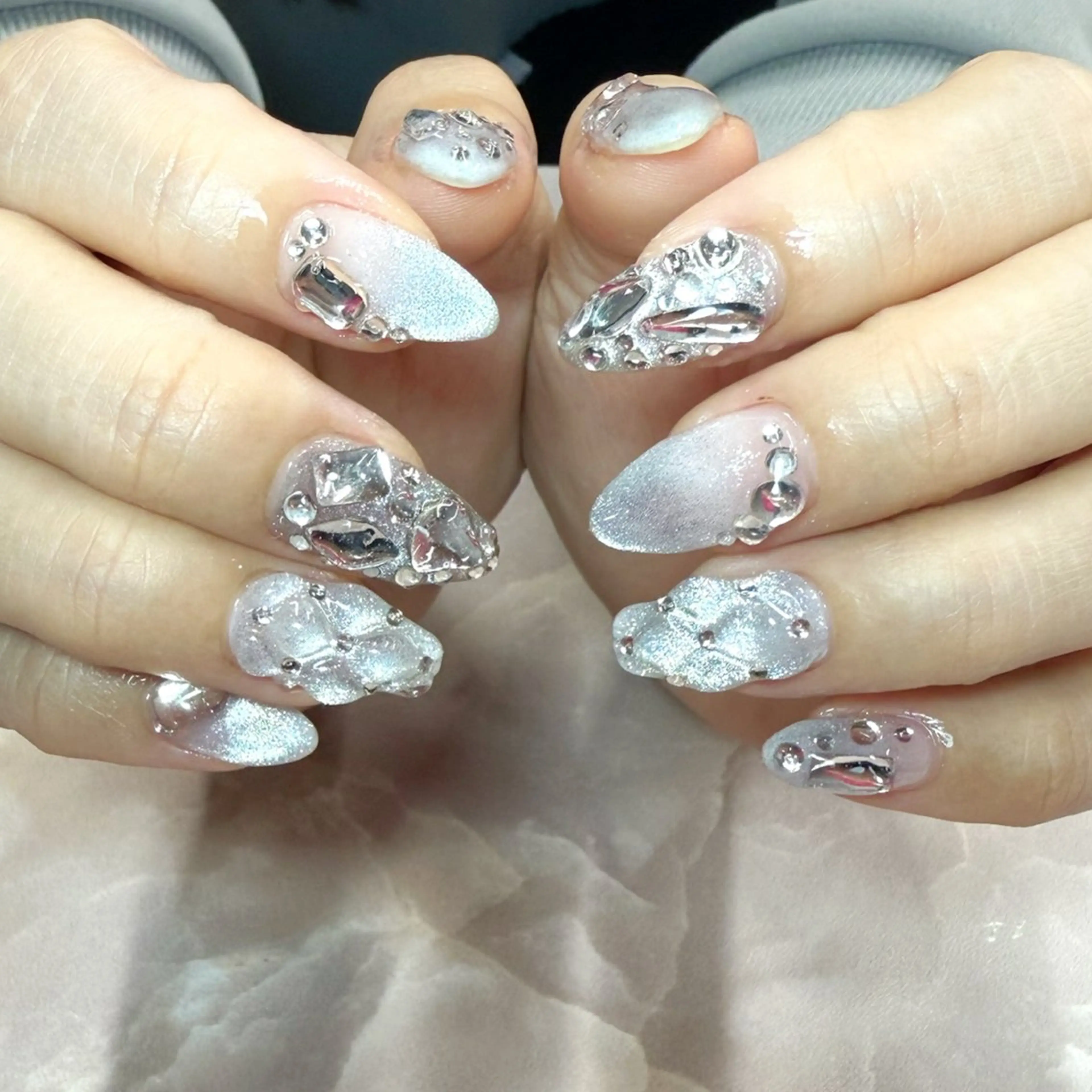 ネイル ハンドネイル Rose Glass 高蔵寺店のネイルデザイン