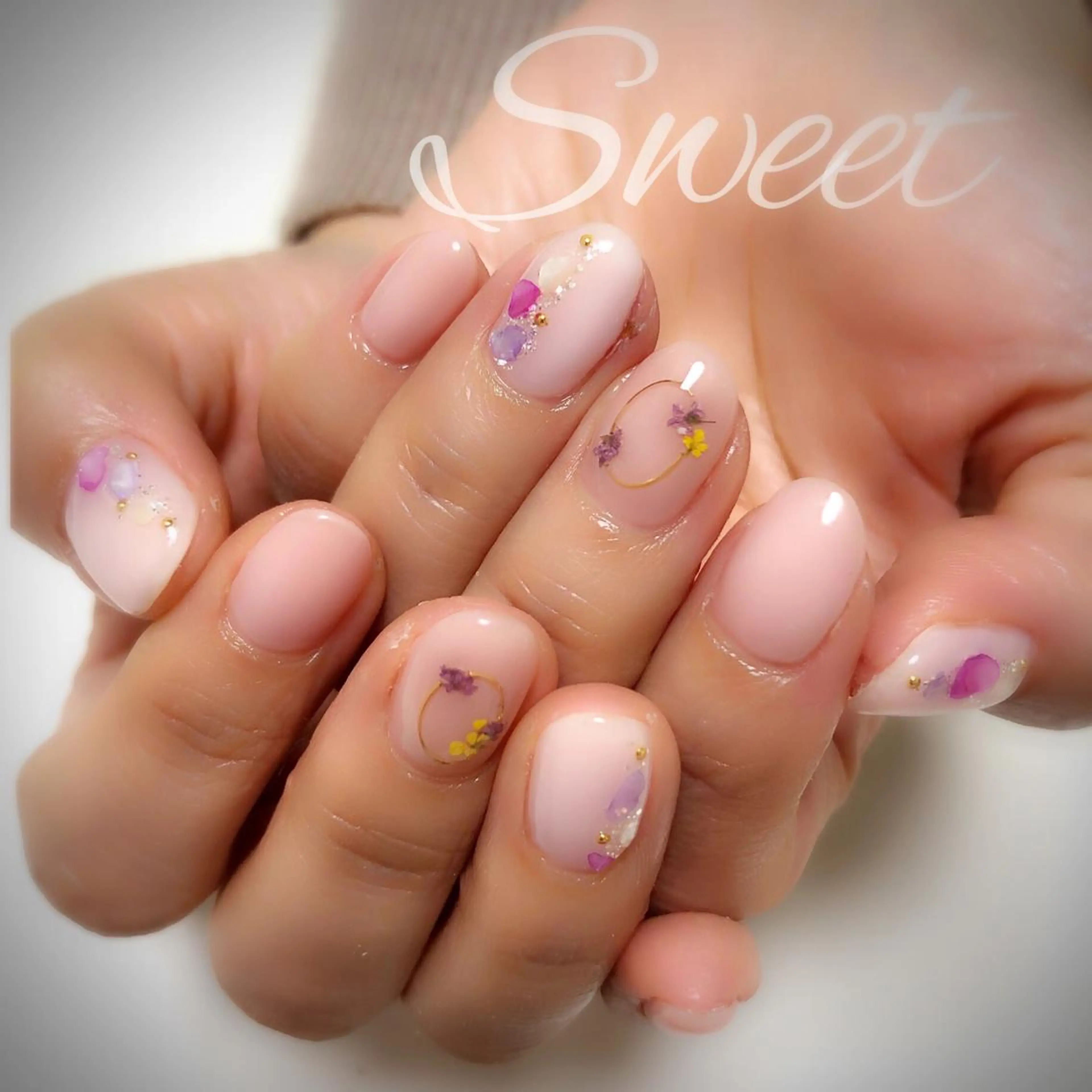 ネイル sweet 仲野陽子のネイルデザイン