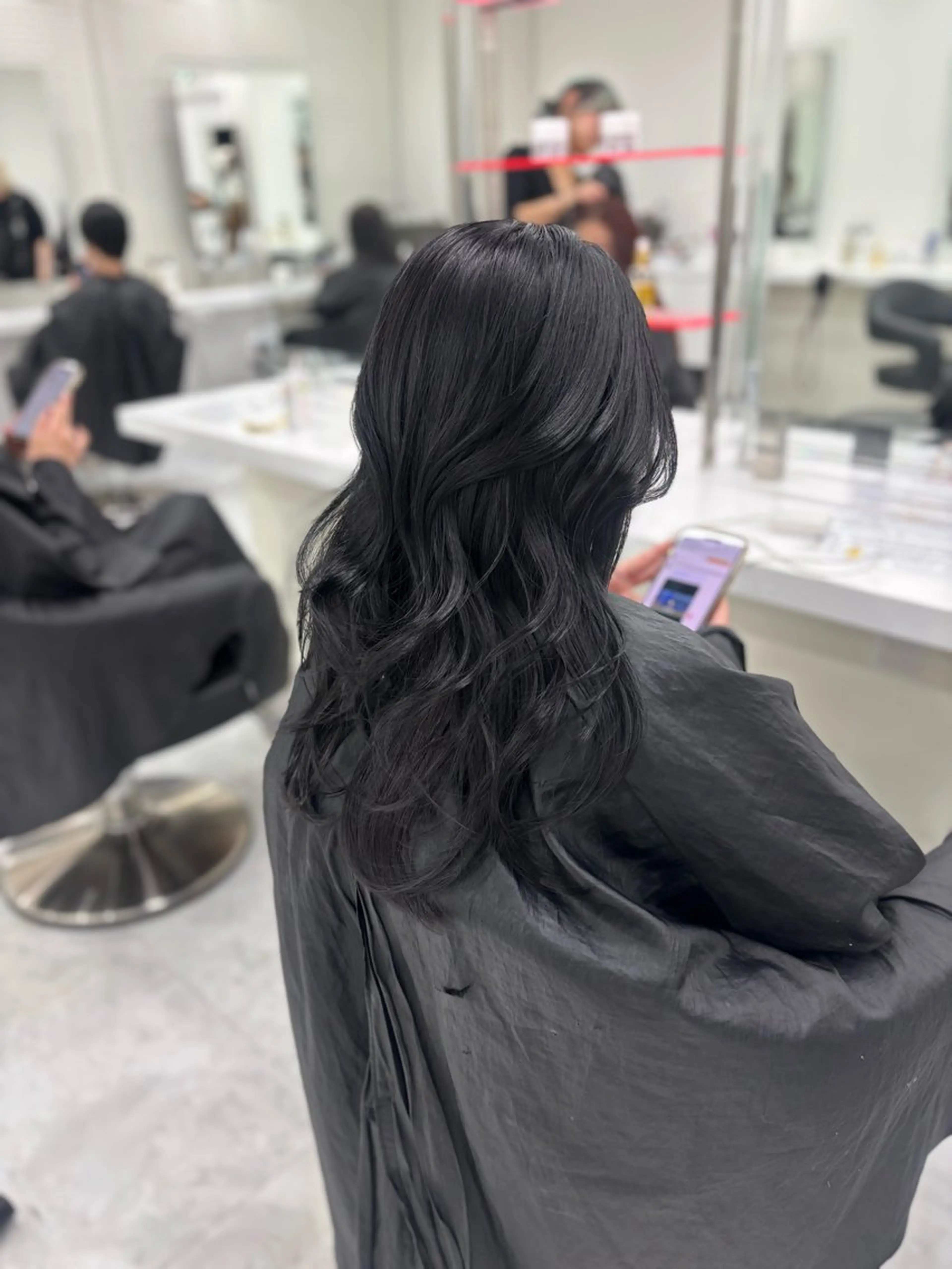 ロング まろっと艶感ブラウン ベージュ🤍まなかのヘアスタイル