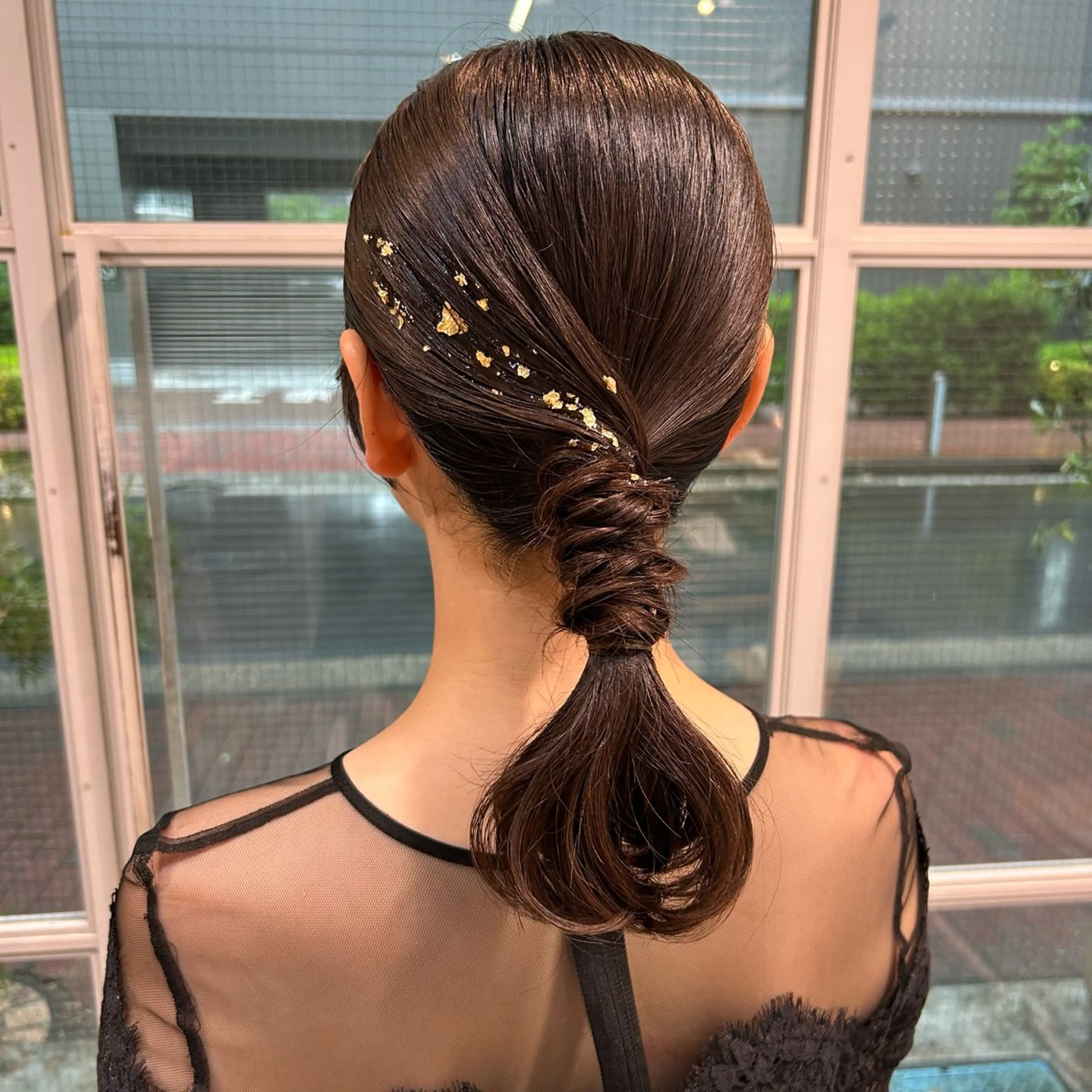 ミディアム ヘアセット/透明感 カラー/MIHO♡のヘアスタイル