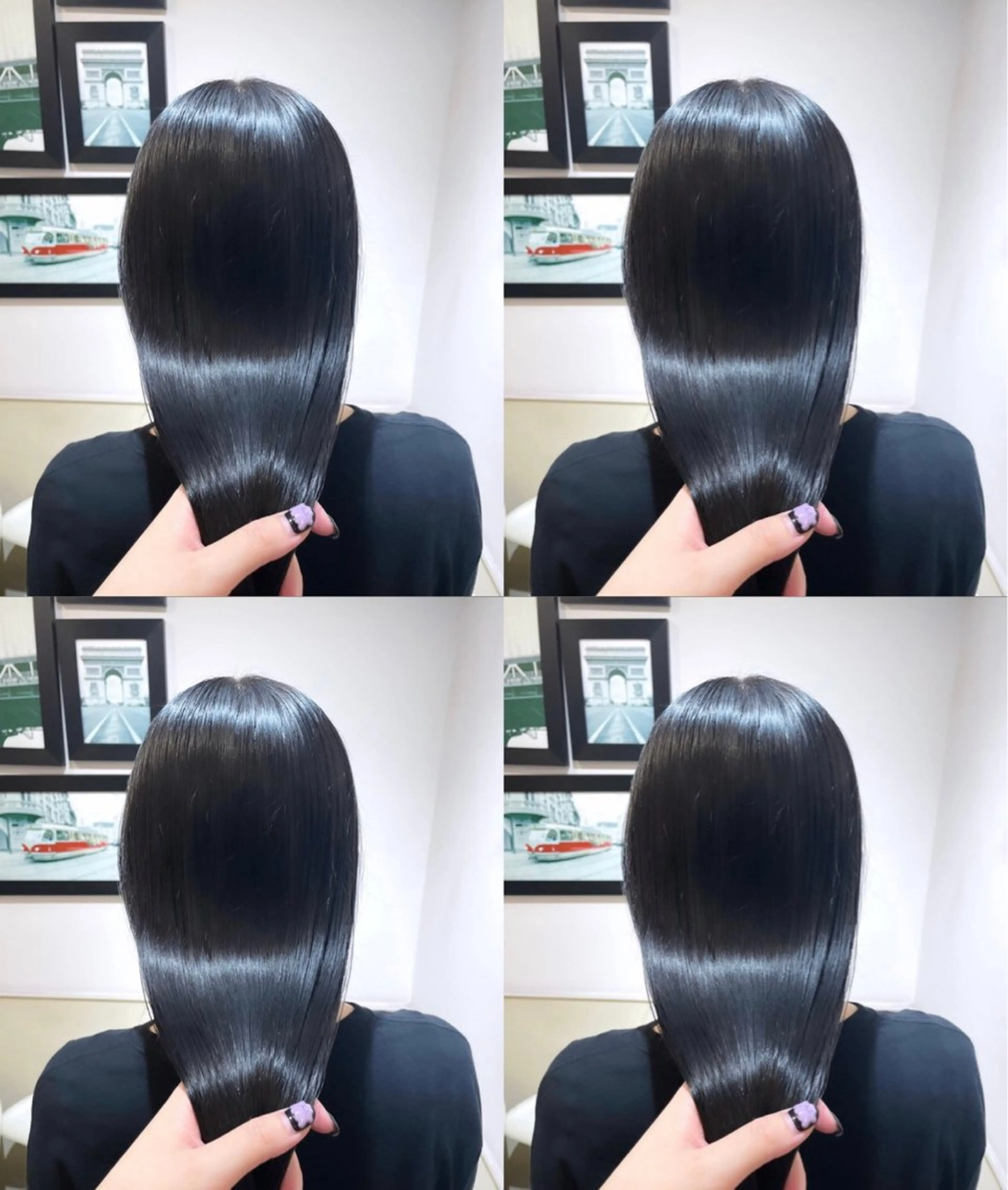 🦋˖ ࣪⊹寒色系カラー🦋˖ ࣪⊹フルカラー＋オージュア3stepトリートメントの写真