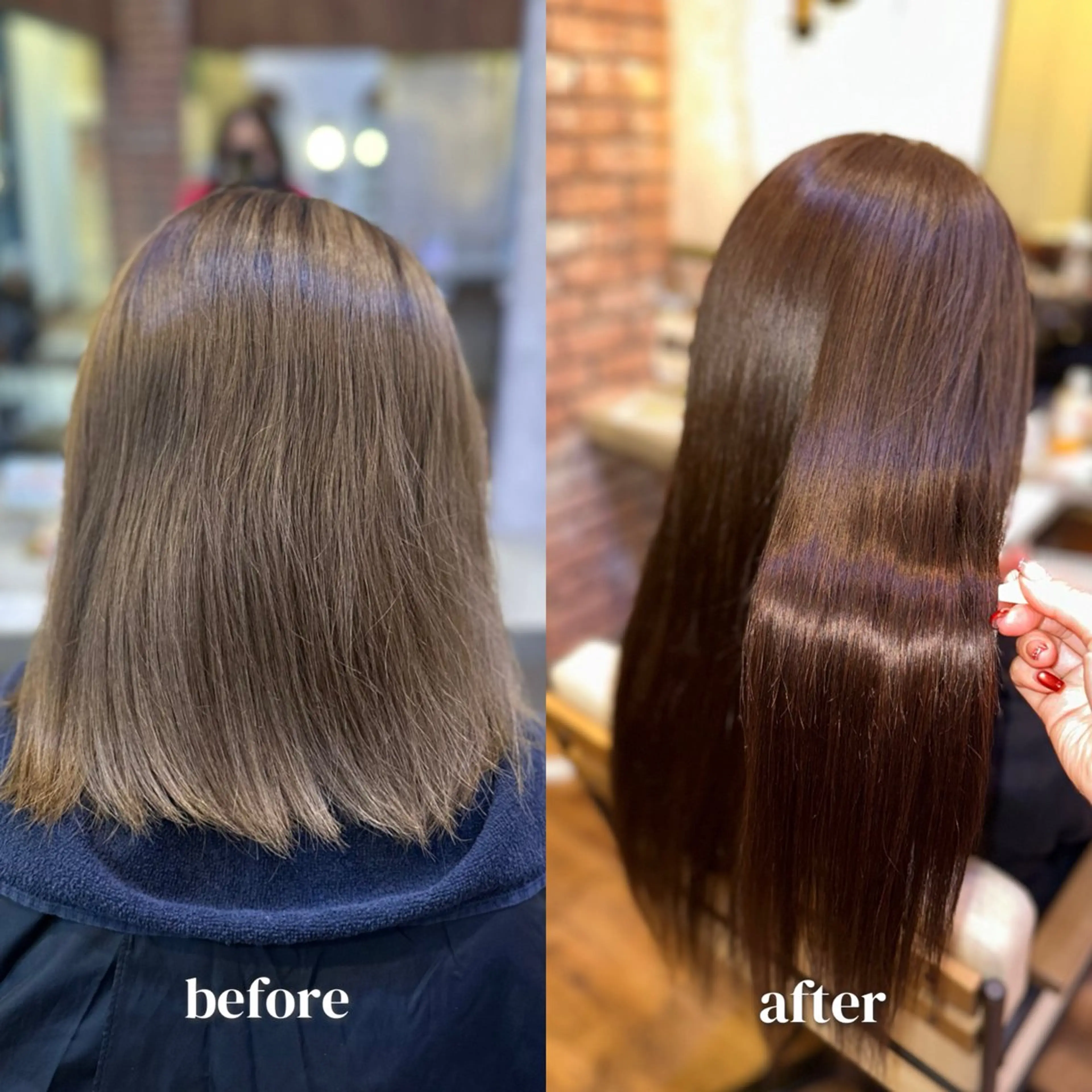 梅田 夢七のヘアスタイル