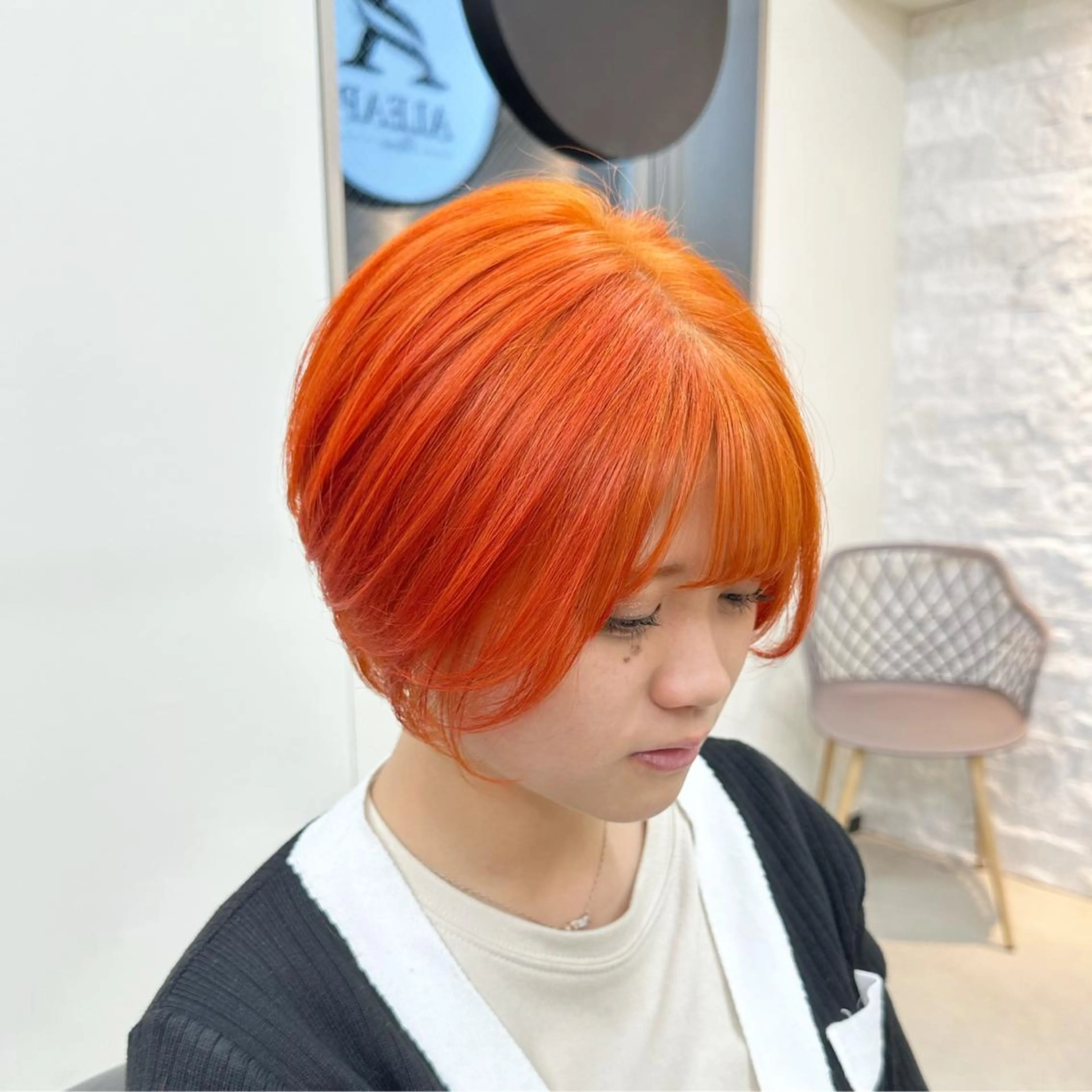 ショート カラー カット ヘアカラー トリートメント 𝐑𝐲𝐮𝐤𝐢 【店長】ALEAPのヘアスタイル