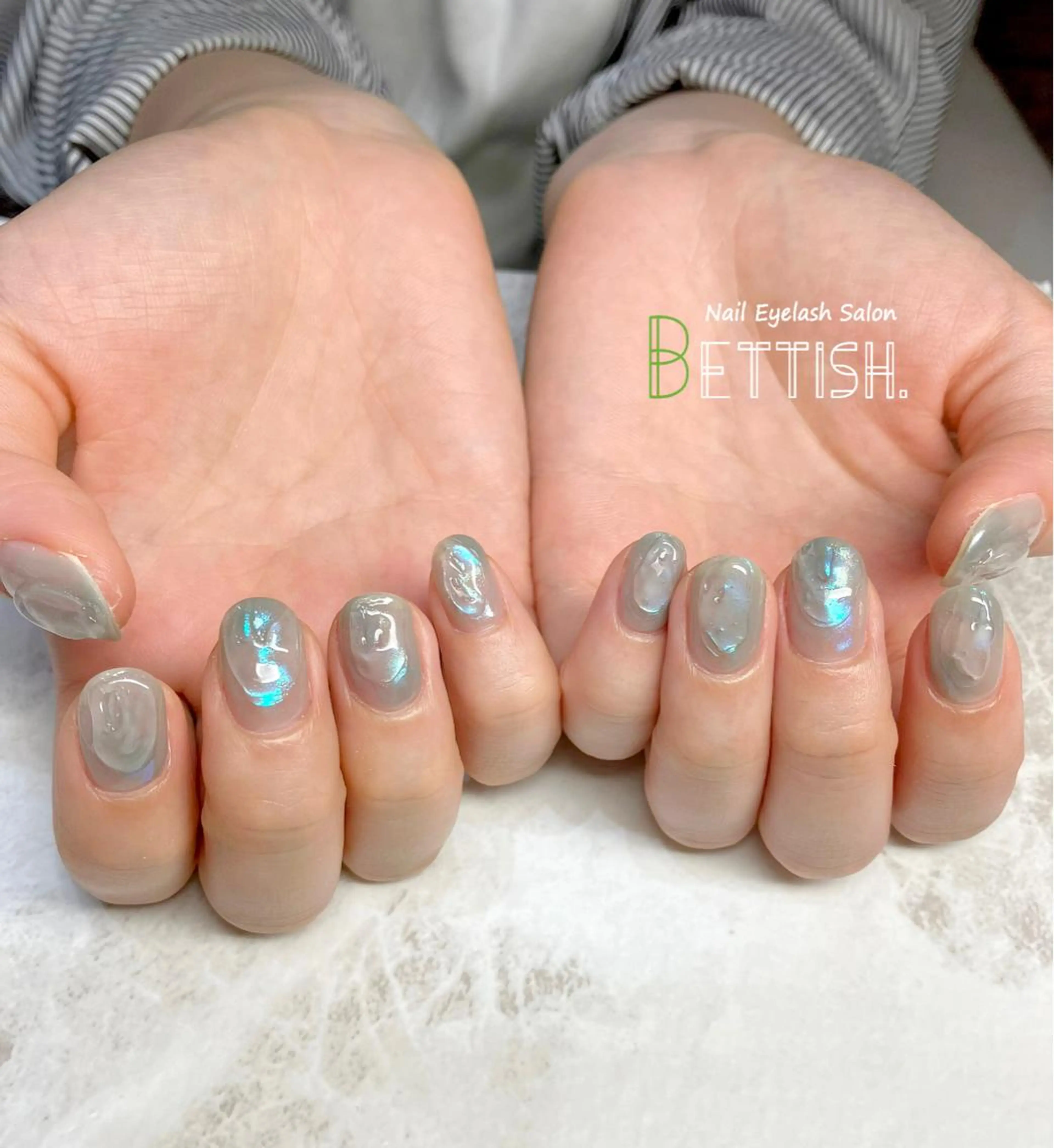 ネイル ブルー BETTISH. KUMIKO☺︎︎のネイルデザイン