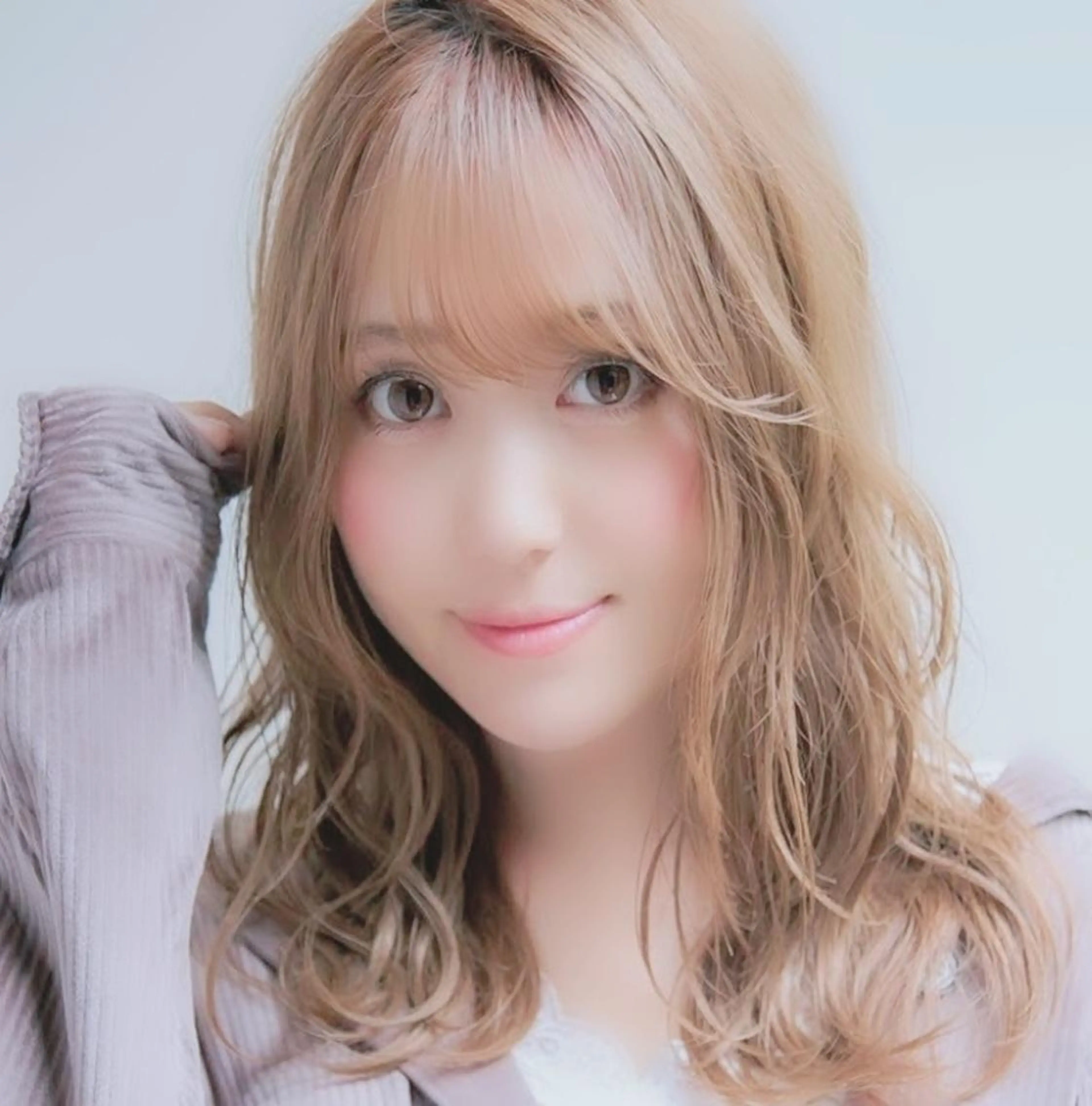 セミロング カット ヘアカラー 縮毛矯正 トリートメント 縮毛矯正/レイヤー 💎やまもとちひろのヘアスタイル