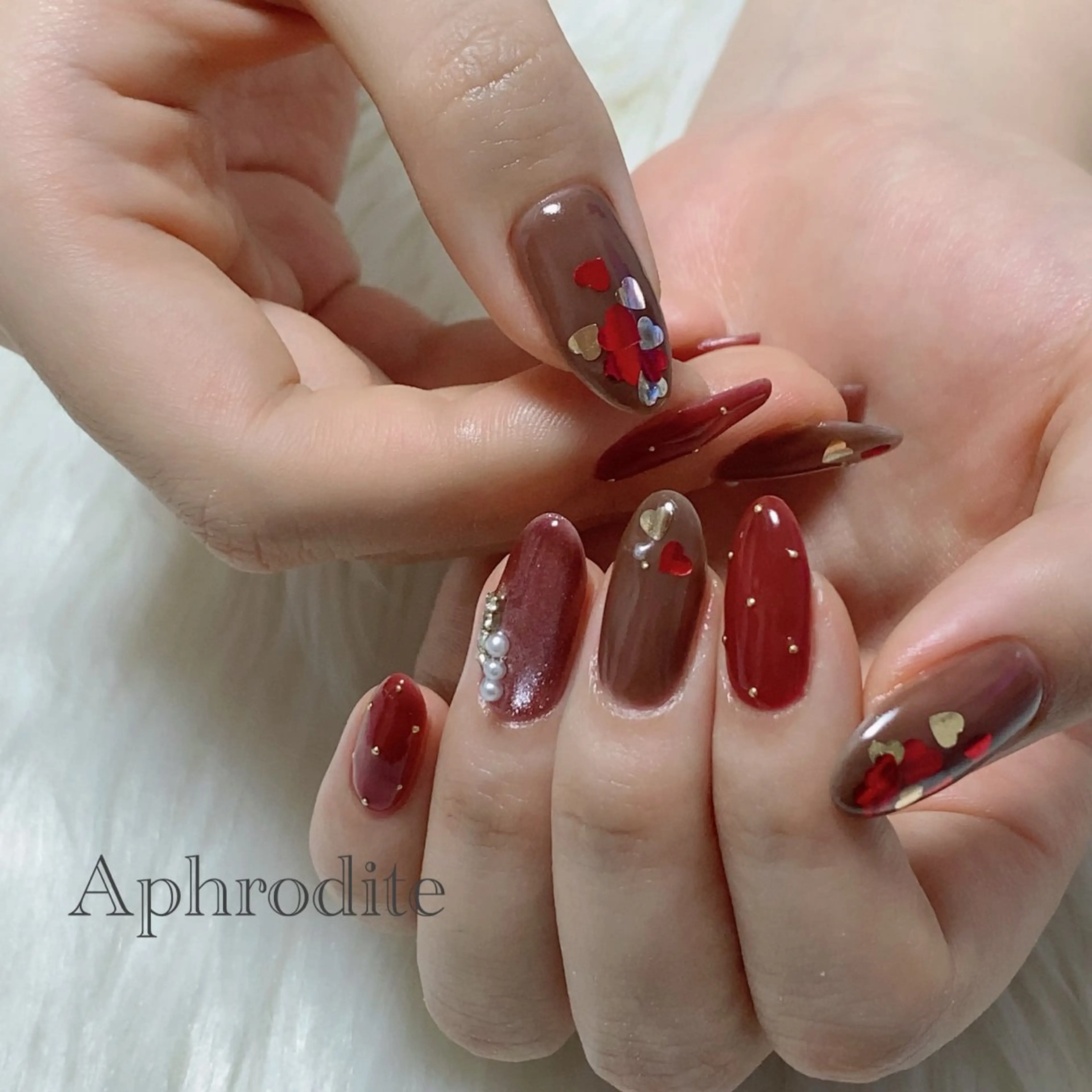 ネイル Aphrodite パラジェル認定サロンのネイルデザイン