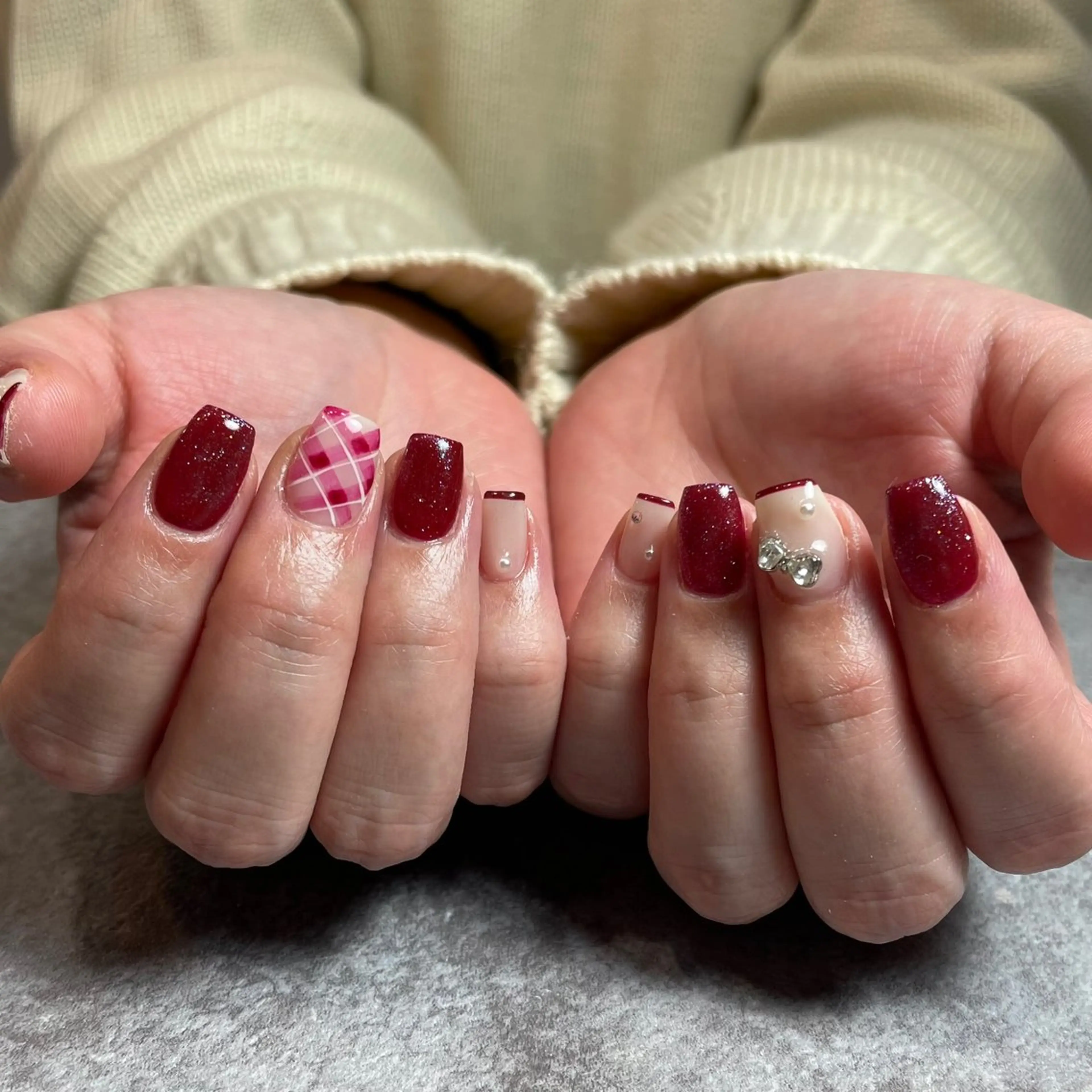 ネイル ハンドネイル nail salon こぐまのネイルデザイン