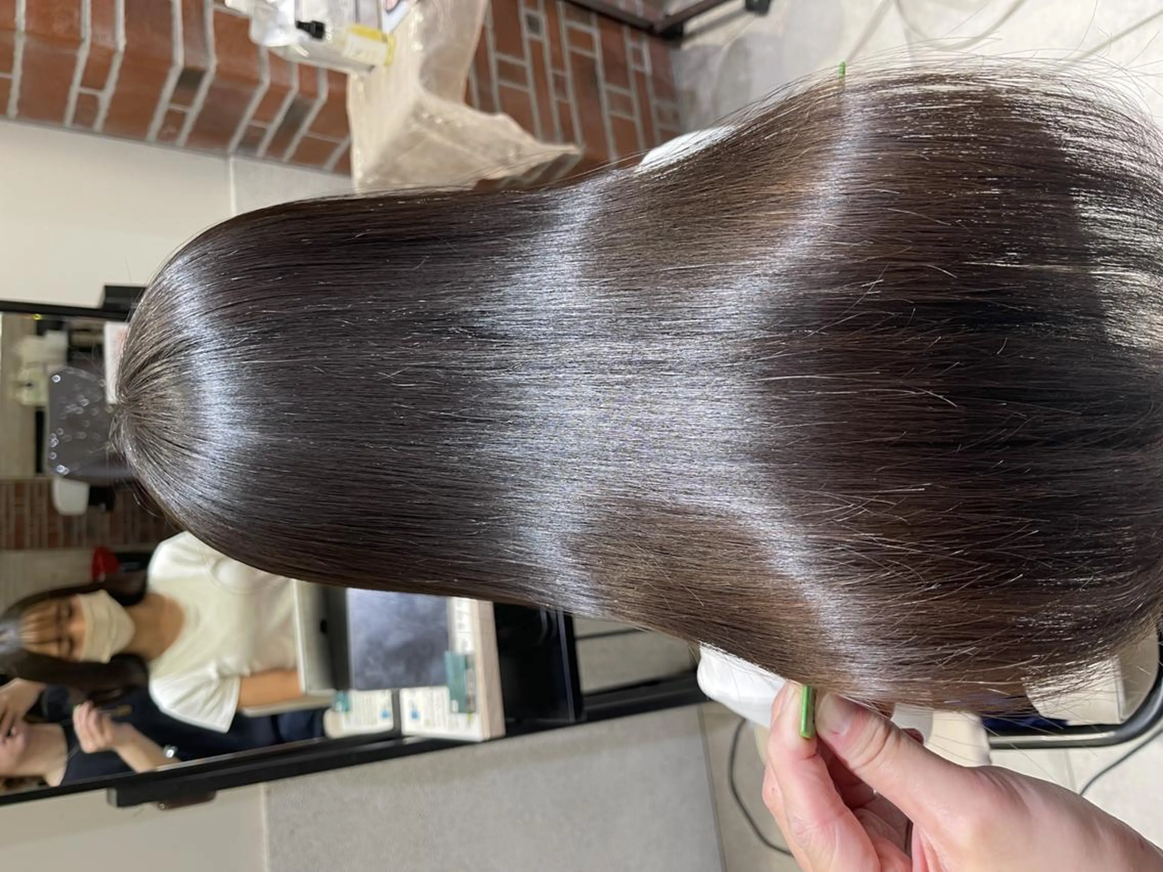 ロング 縮毛矯正/髪質改善 特化/冨島智基のヘアスタイル