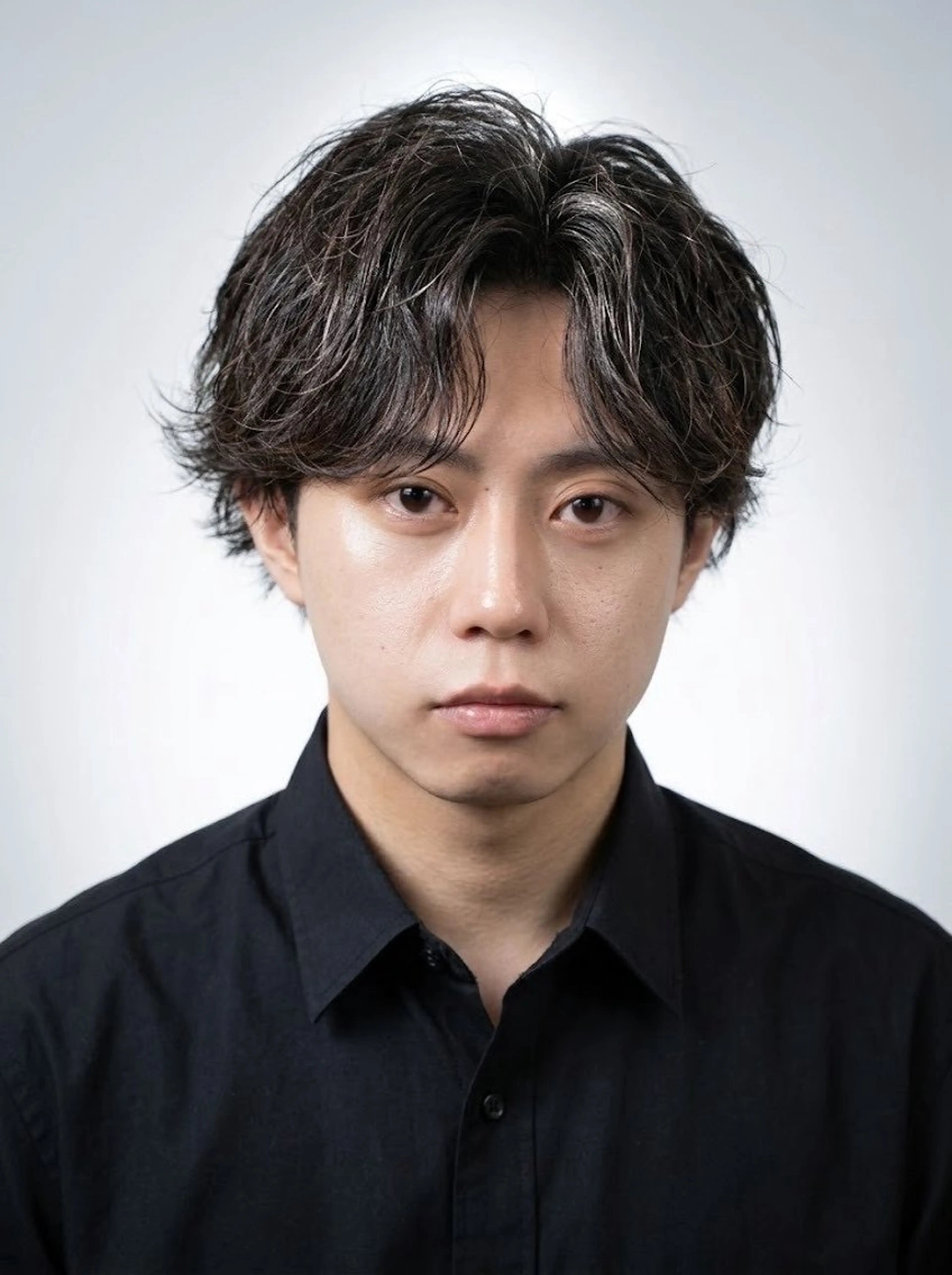 パーマ 大村 昂平のヘアスタイル