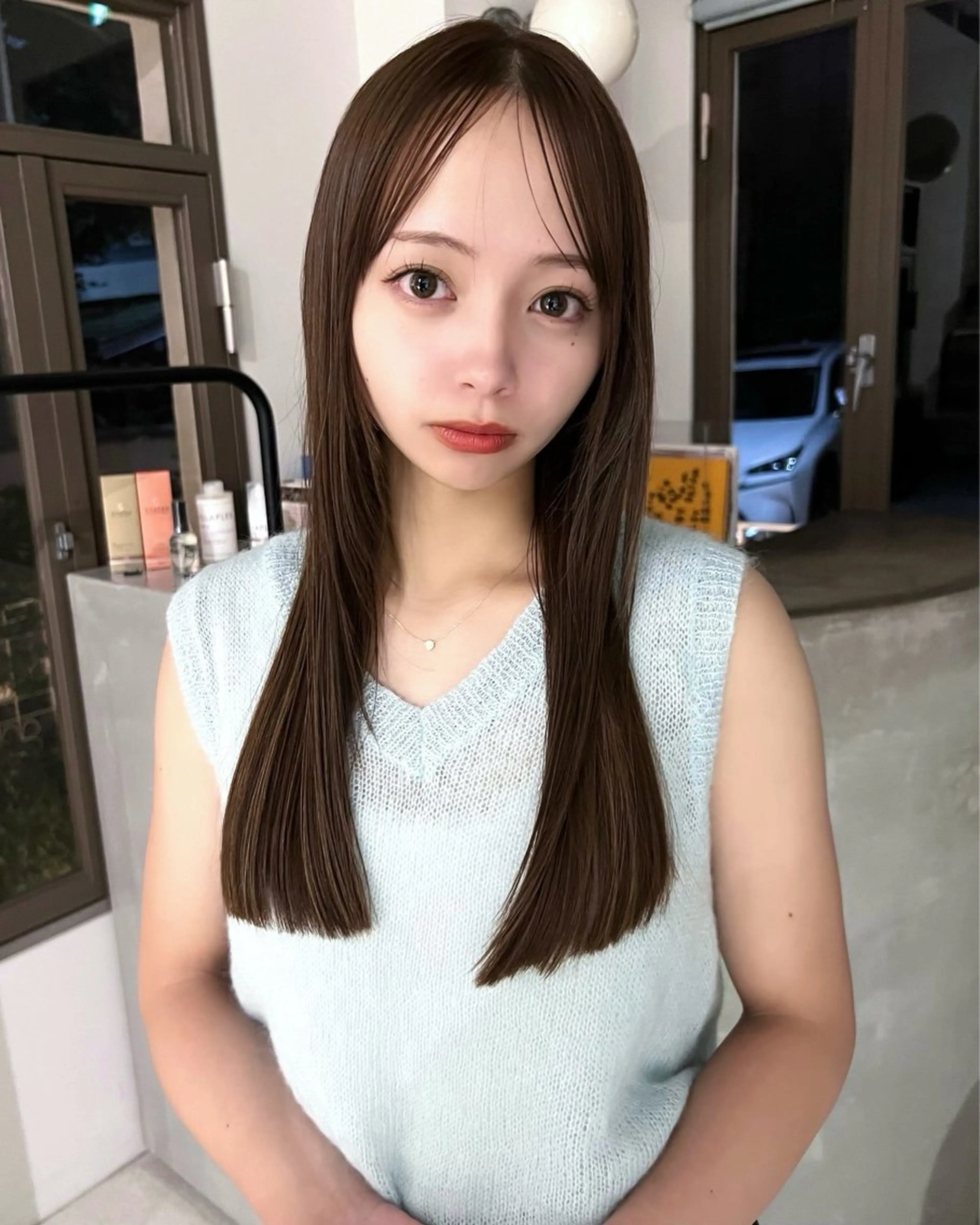 ロング ロングレイヤー レイヤーカット ロング 丹治 一輝ボブ/ショートのヘアスタイル