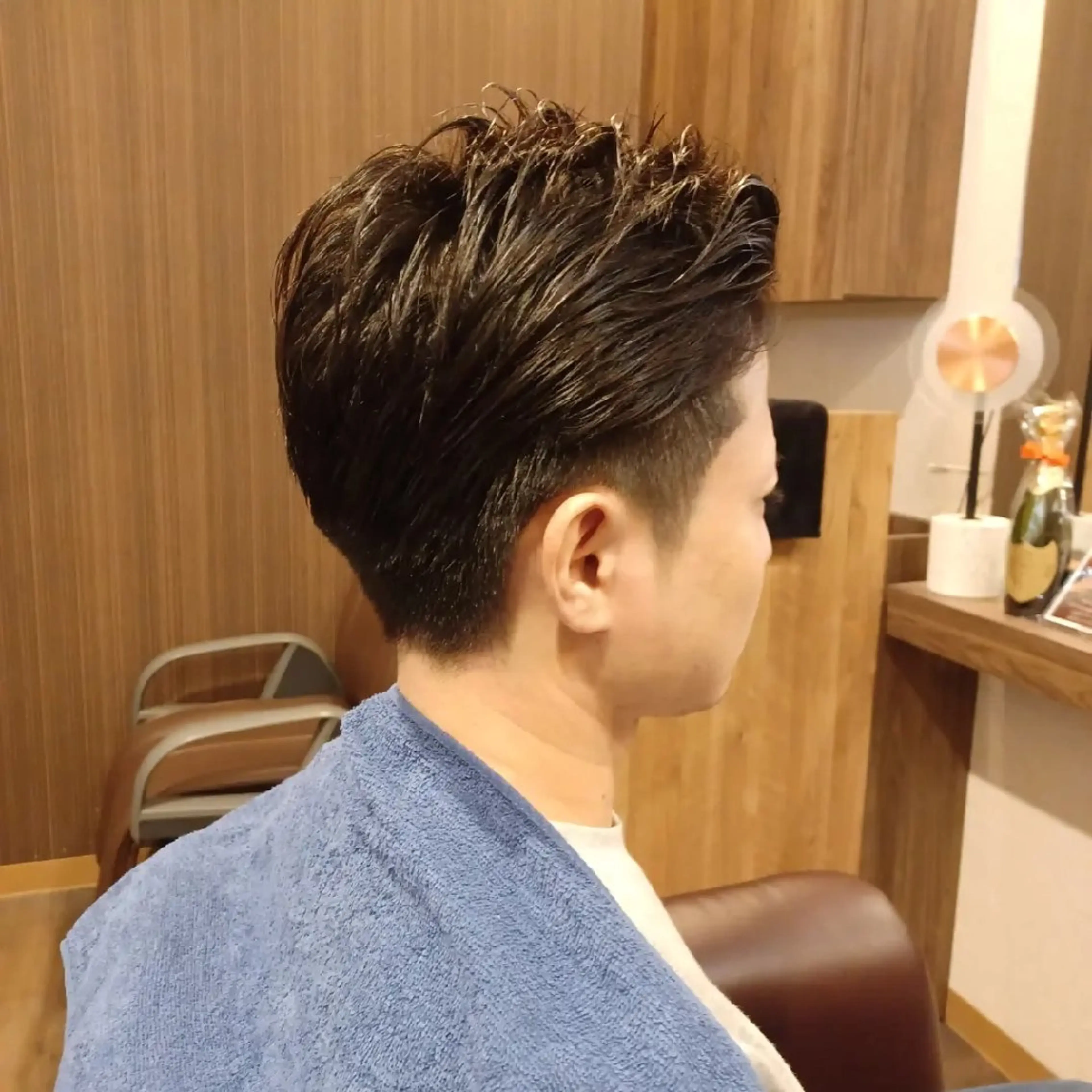 メンズカット＋シェービングの写真