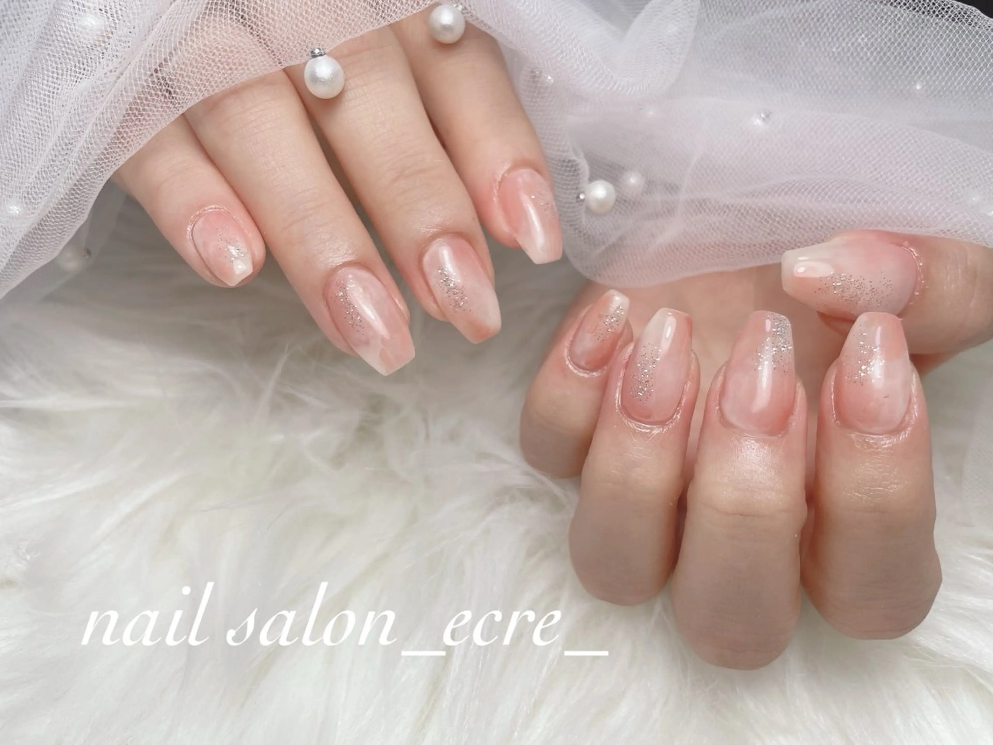 ネイル ハンドネイル フットネイル nail salon _ecre_のネイルデザイン