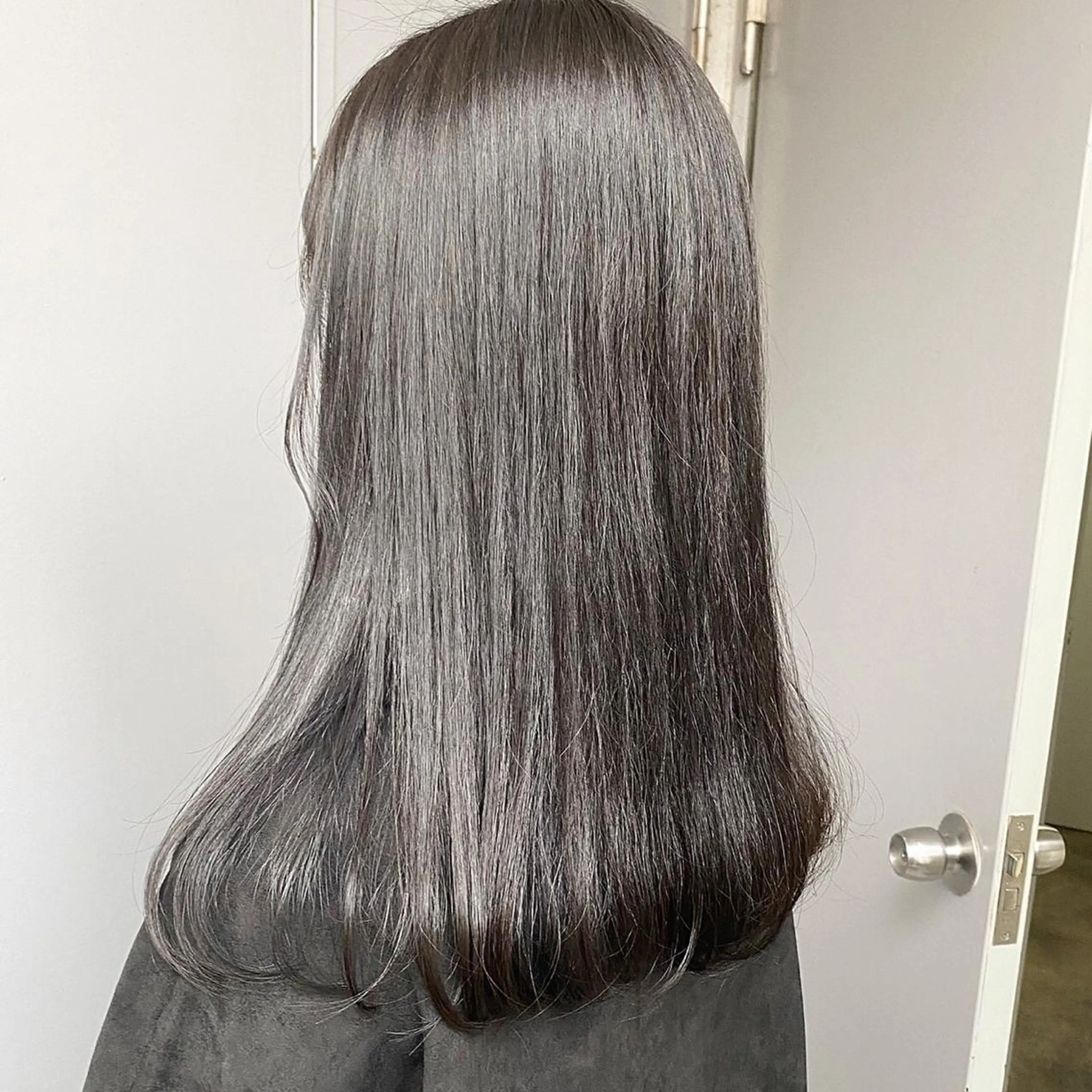 ロング カラー ヘアアレンジ 縮毛矯正/髪質改善/ ブリーチ毛/木元渓太のヘアスタイル