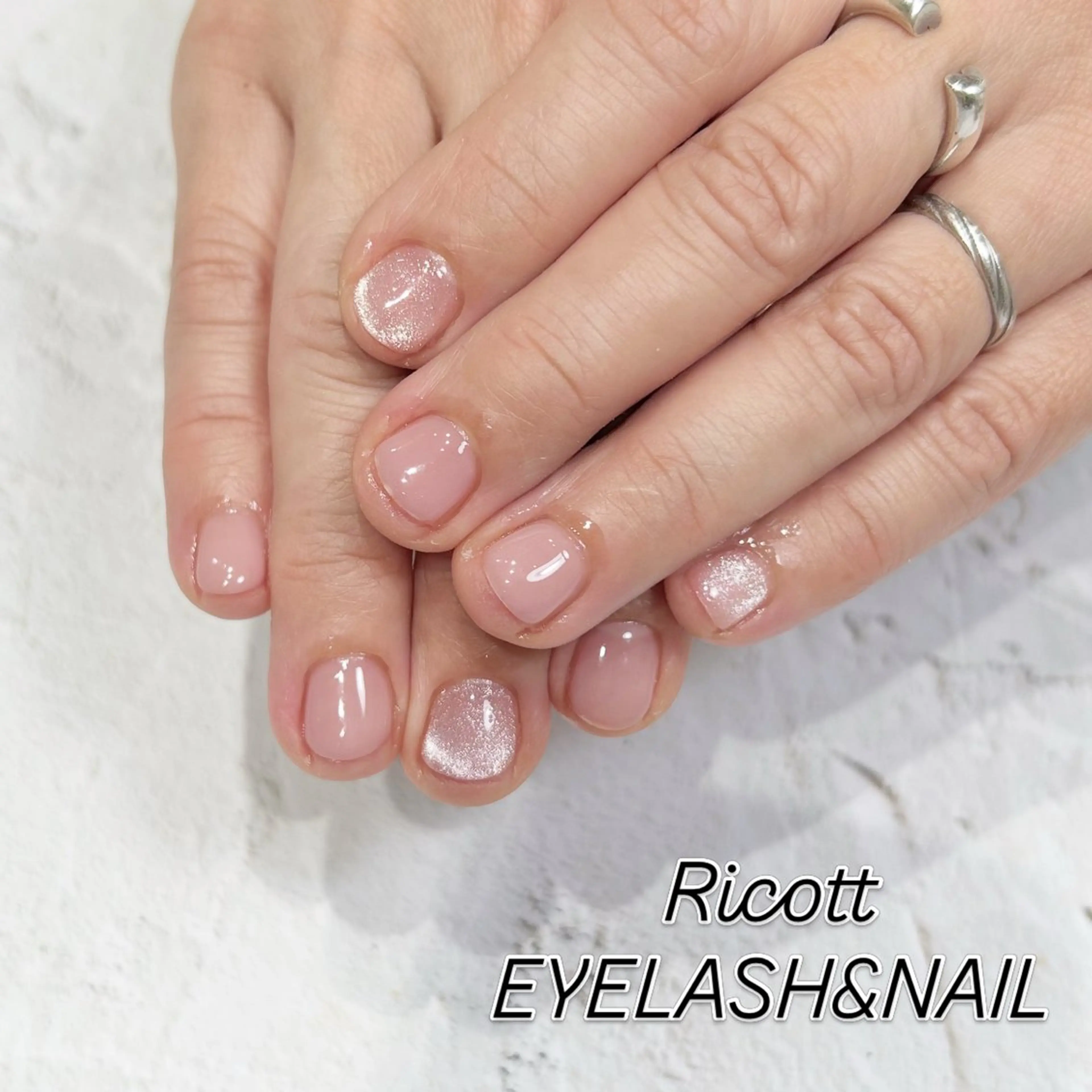 ネイル ハンドネイル RicottEYELASH&NAIL所属・下城 葵のネイルデザイン