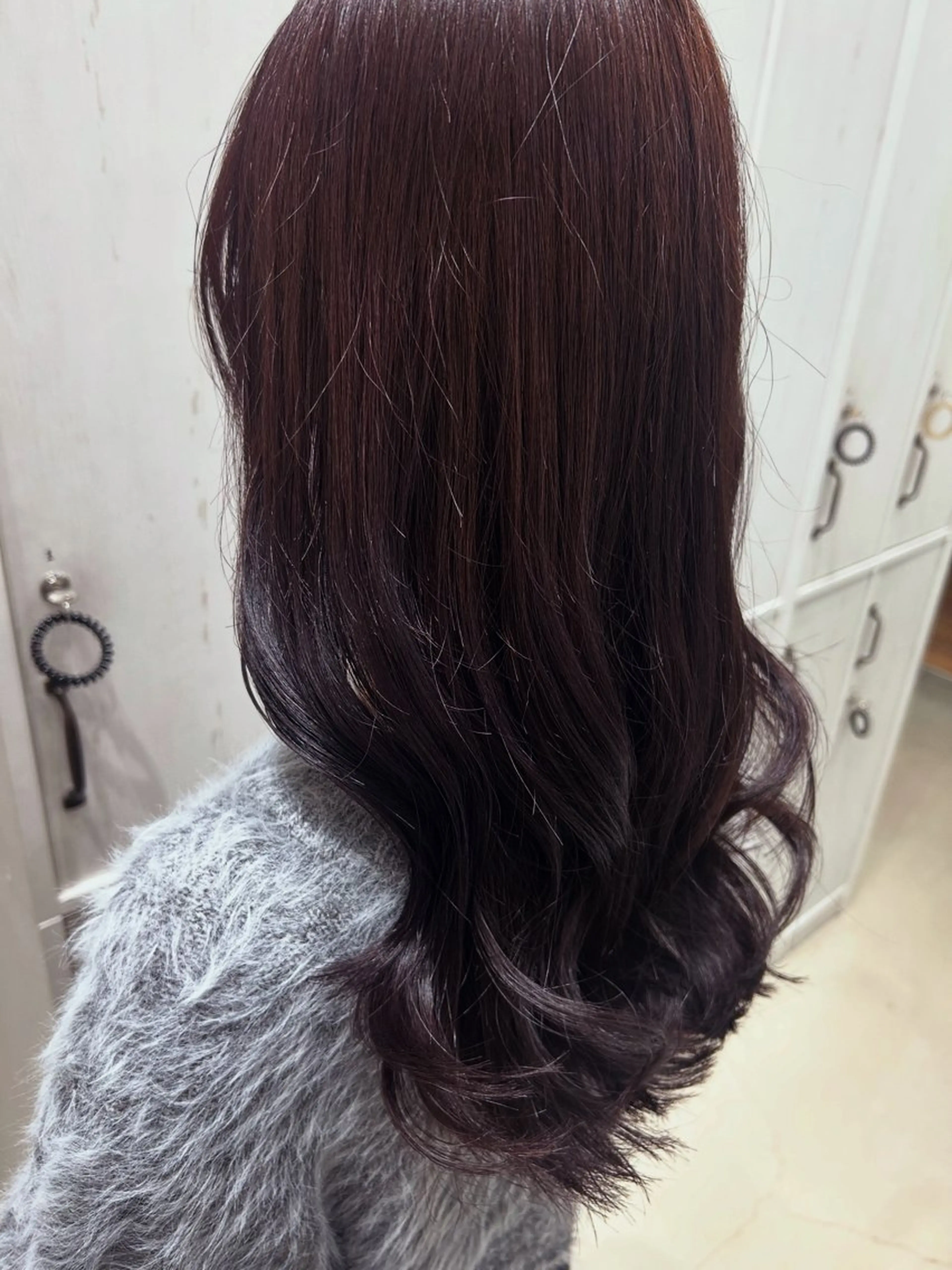 セミロング ヘアカラー トリートメント 後藤 由希のヘアスタイル