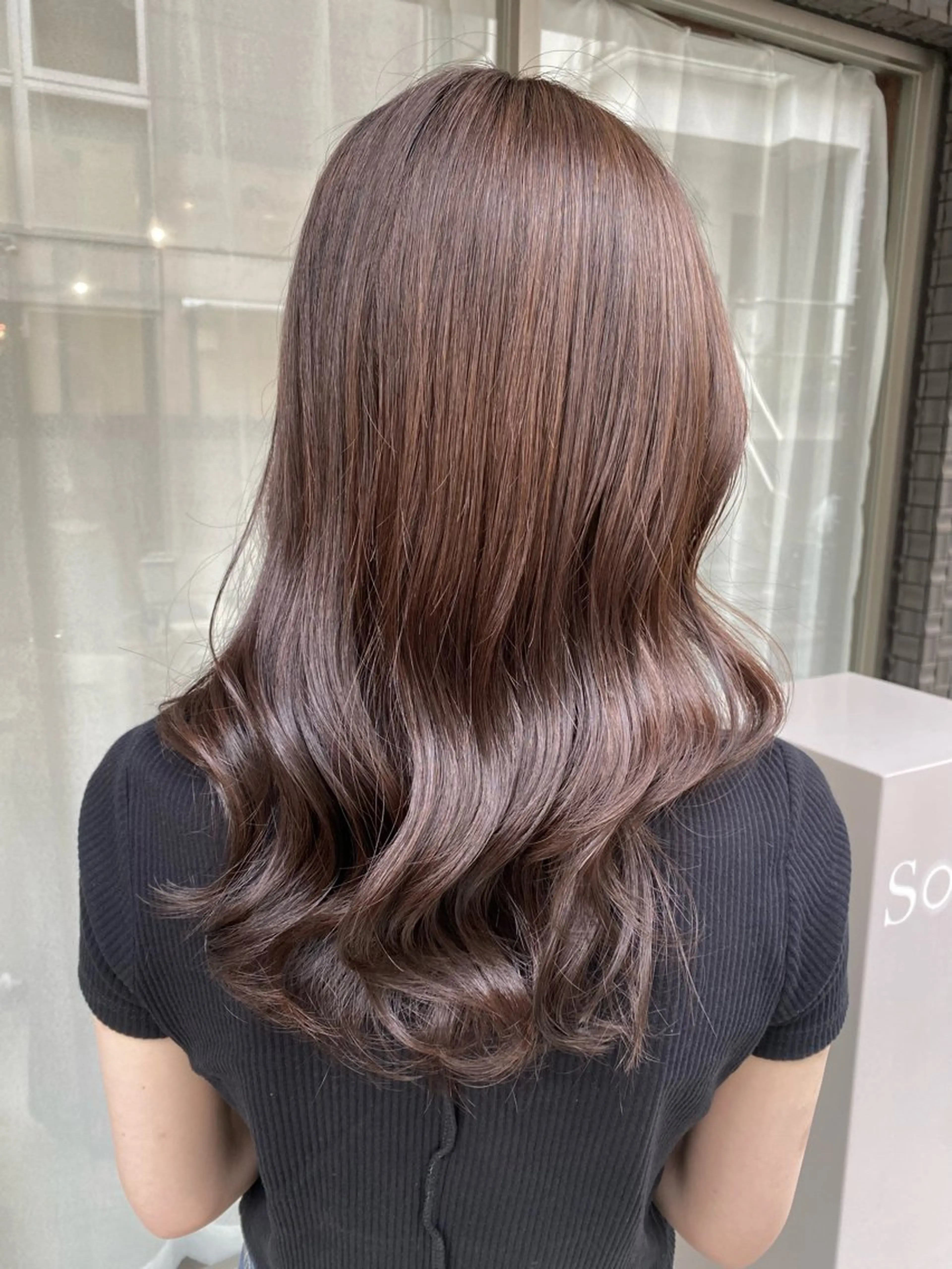 🌛当日予約限定🌛カット+ブリーチなしワンカラー+2stepトリートメントの写真