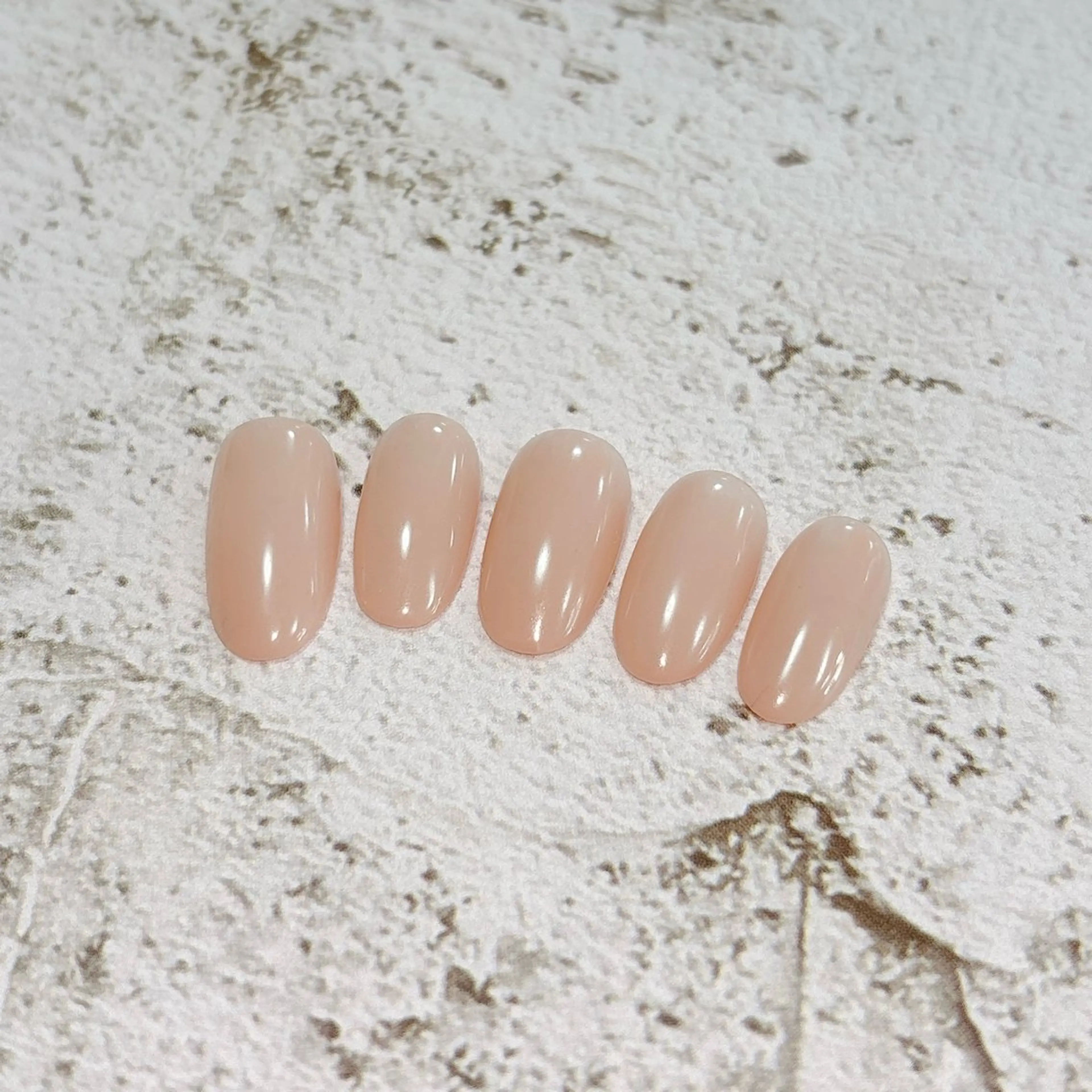 オフなし　ワンカラー(シアー)💅の写真