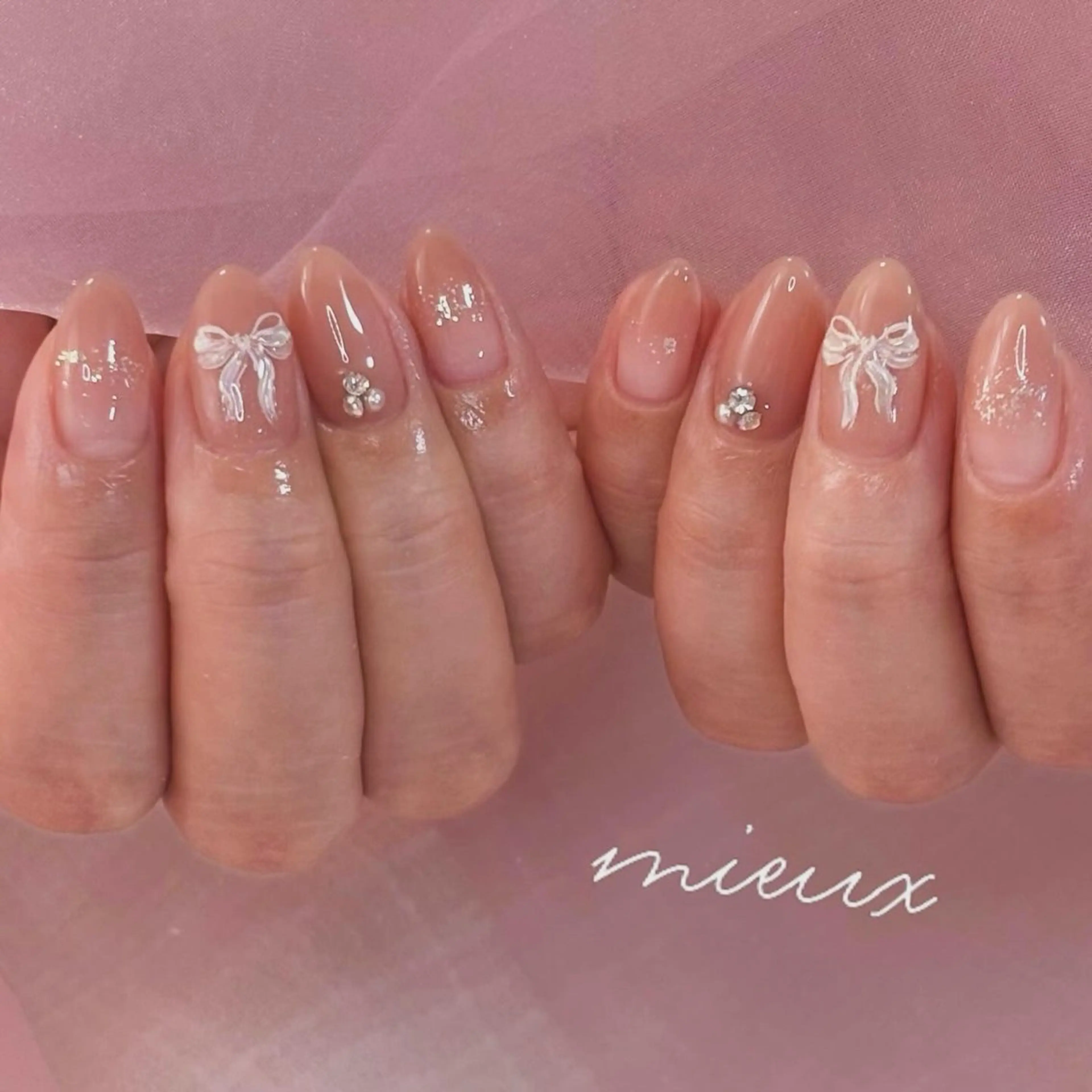 ネイル ハンドネイル nailsalon mieuxのネイルデザイン