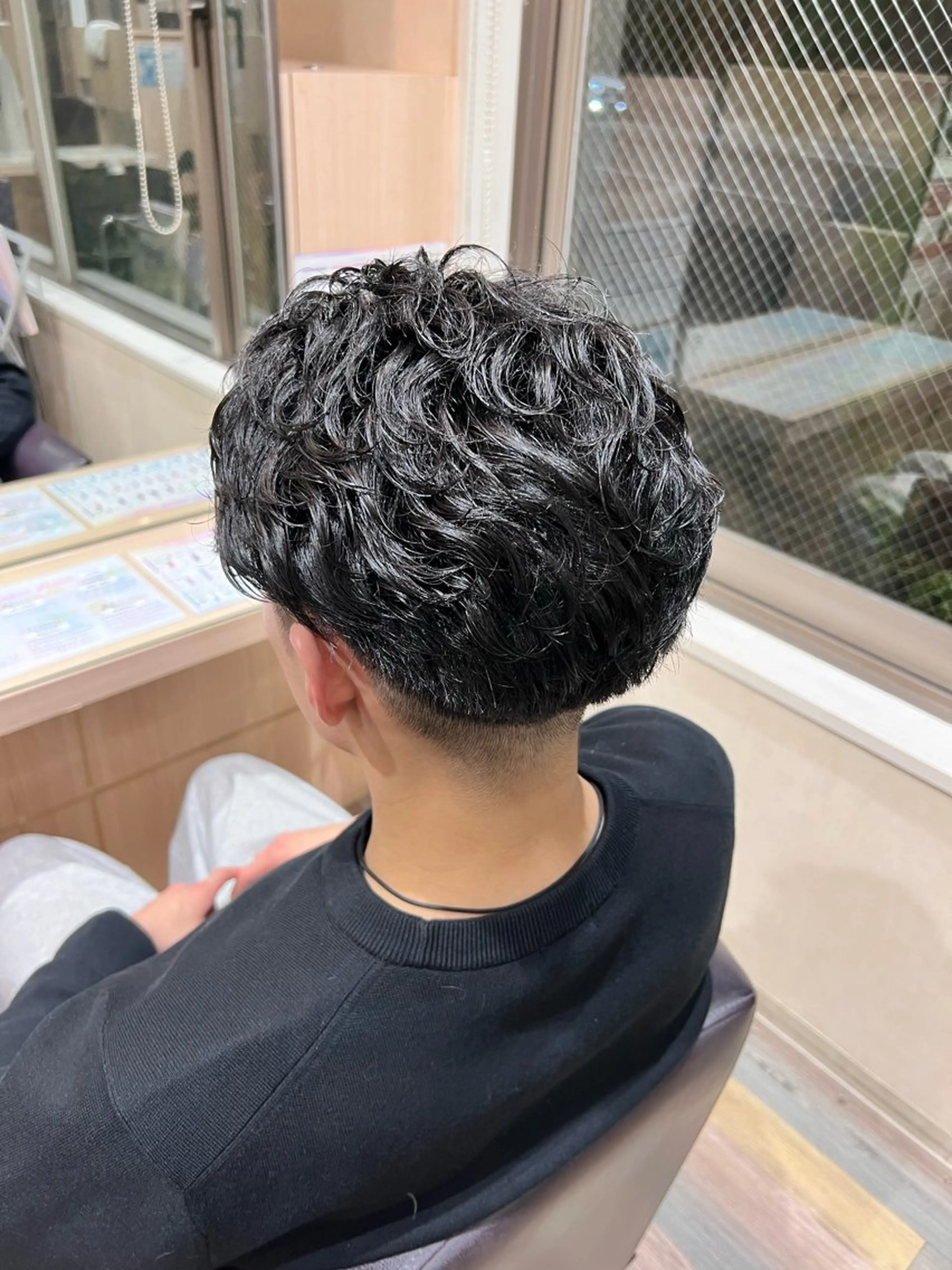 ショート メンズ メンズパーマ カット 黒沢 航汰のヘアスタイル