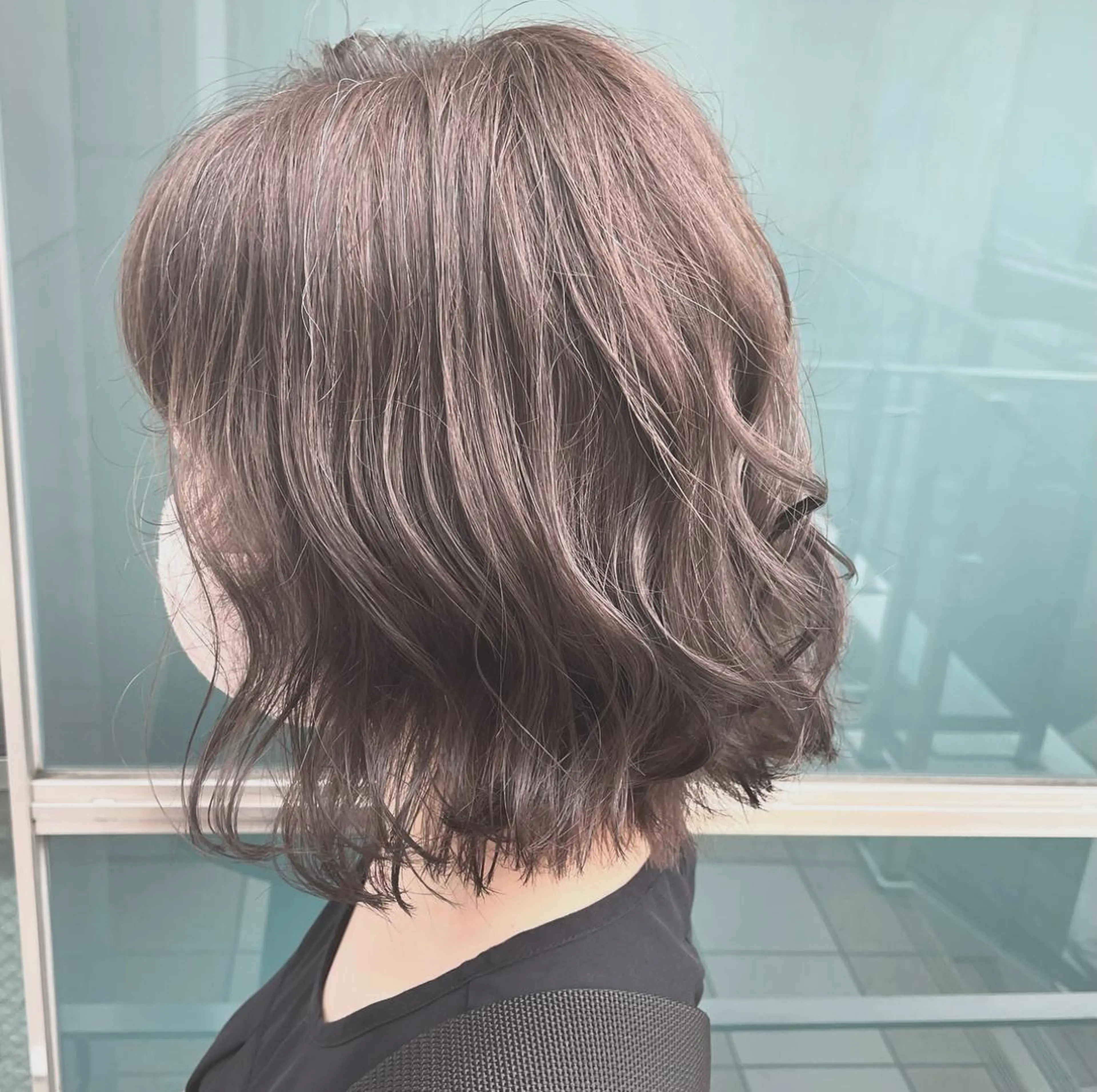 ミディアム レイヤーカット/髪質 改善/矯正🤍吉田のヘアスタイル