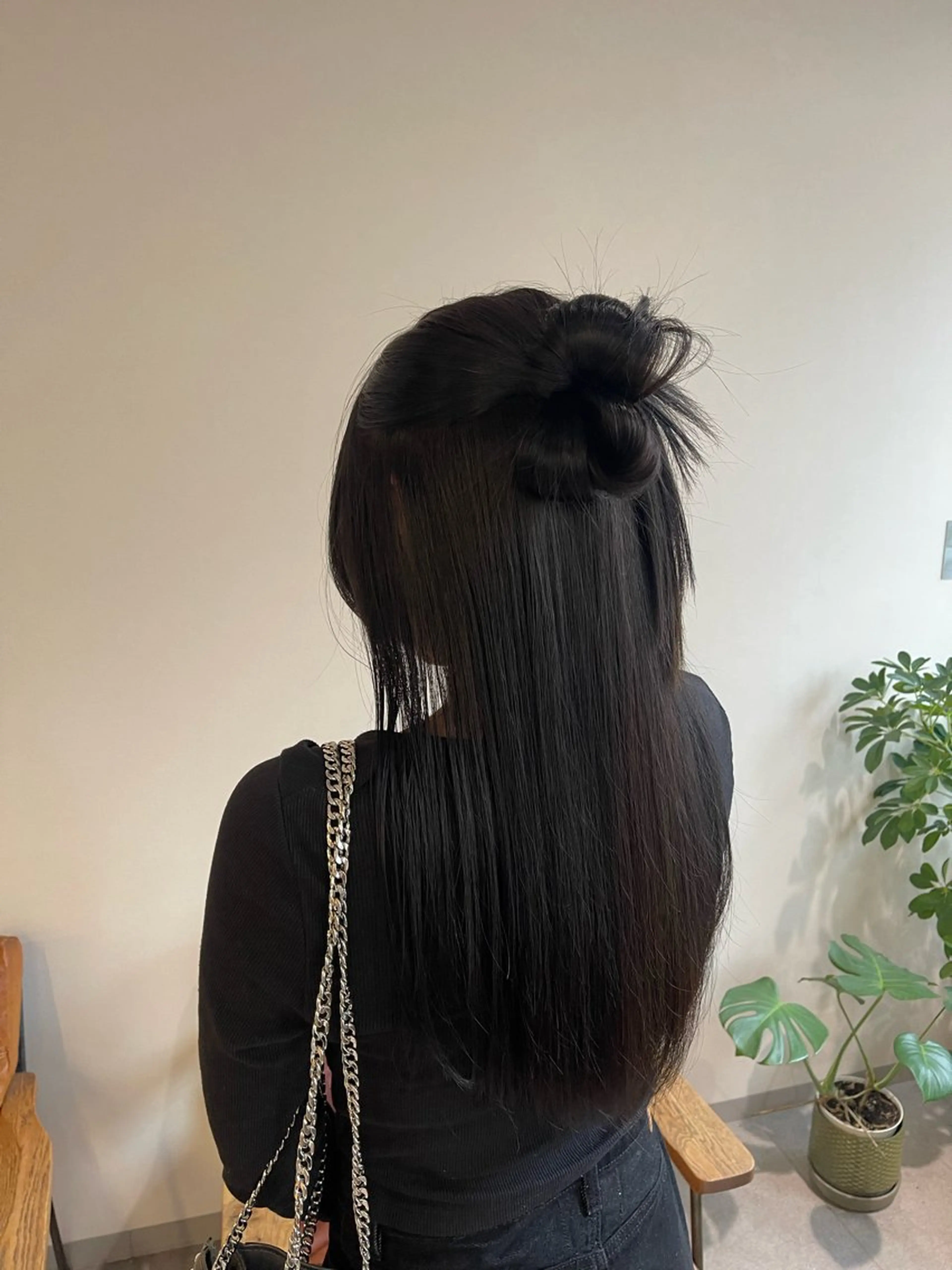 ロング カラー 玲音/ストレート/ ブリーチ/大阪のヘアスタイル