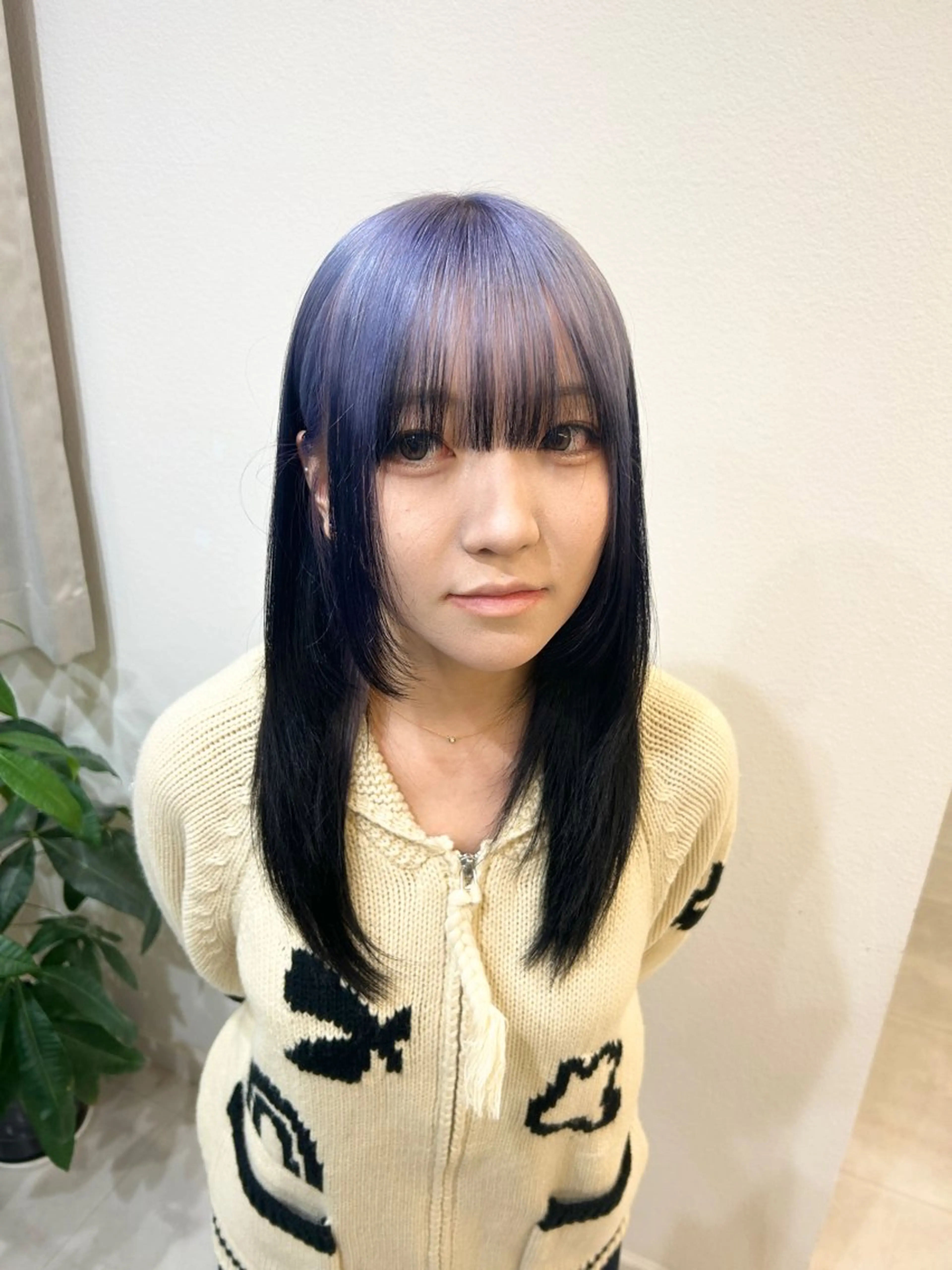 セミロング ヘアカラー トリートメント ウルフ/レイヤー /suzuhaのヘアスタイル