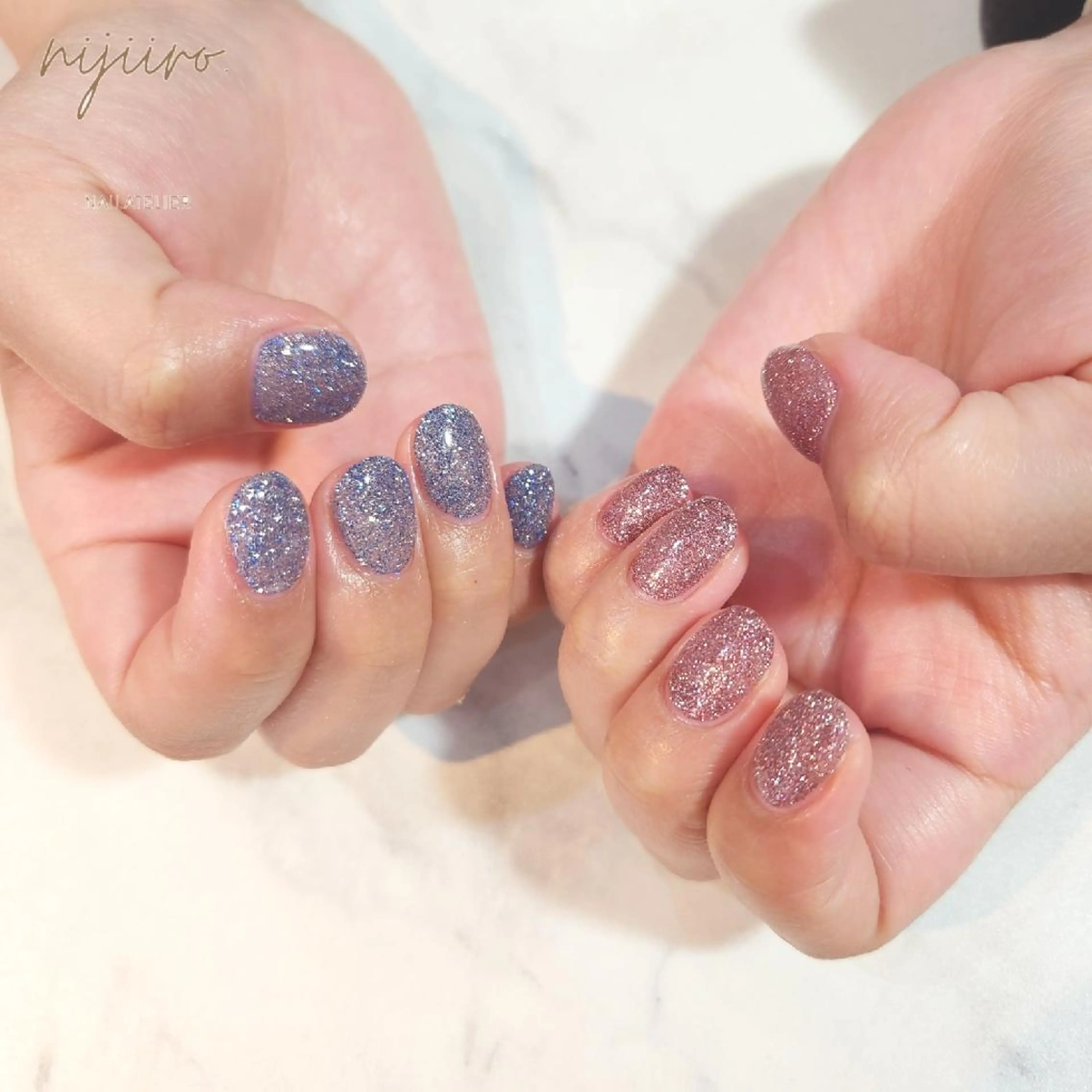 ネイル ハンドネイル nailatelier nijiiro.所属・nijiiro🌈 サトウのネイルデザイン