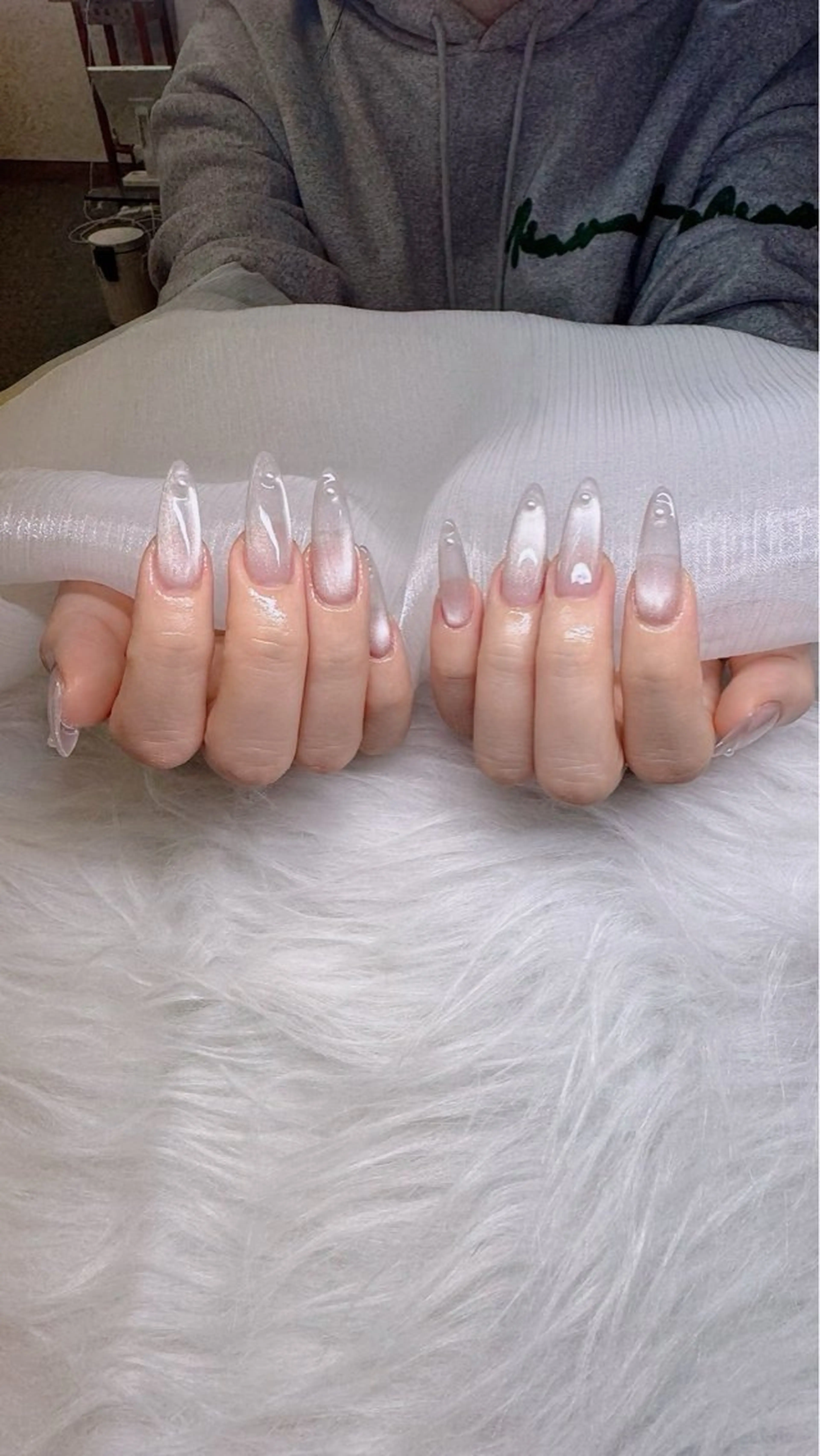 ネイル ストーンネイル ハンドネイル chip nail harukaのネイルデザイン