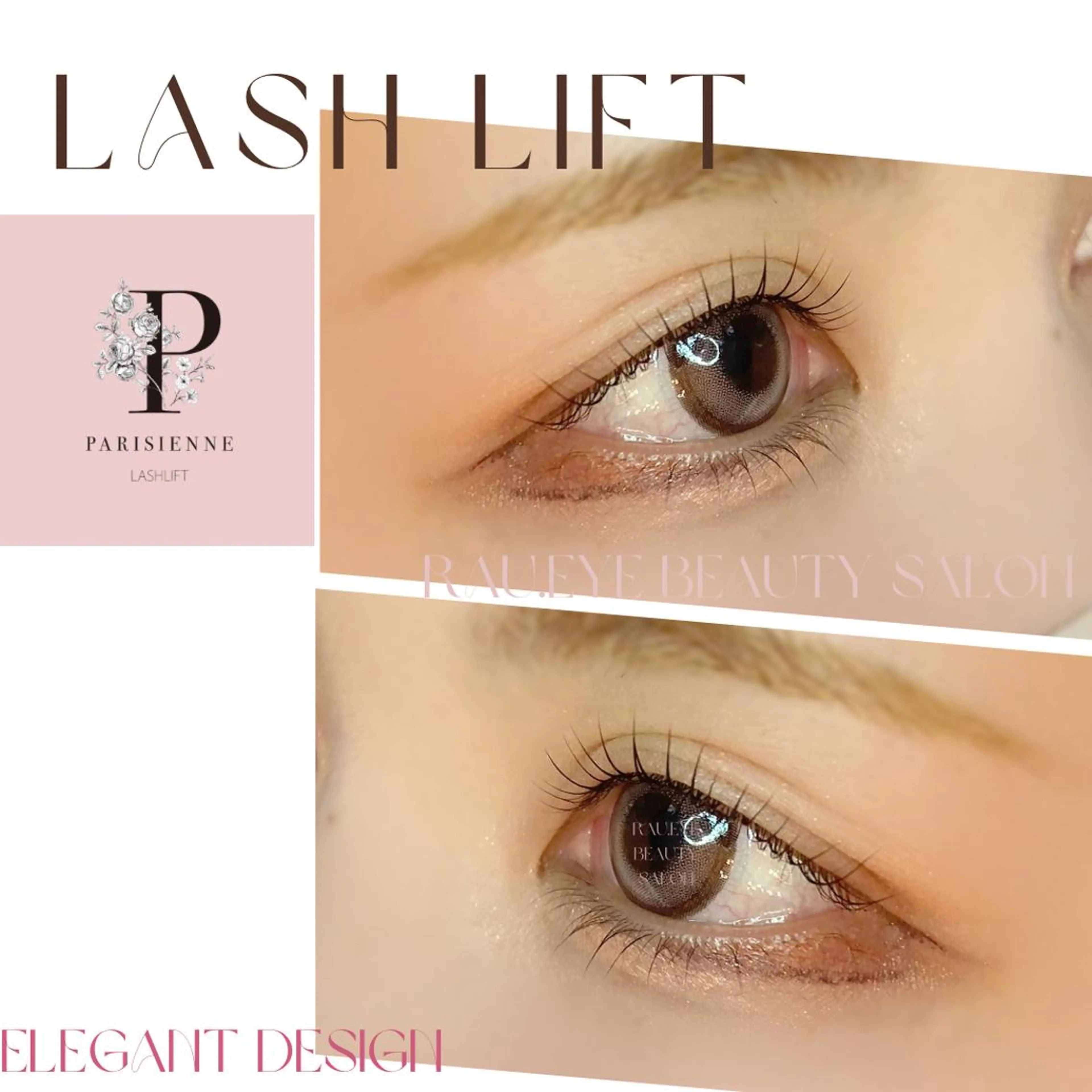 マツエク・マツパ パリジェンヌラッシュリフト 下まつげエクステ マツパ まつげと眉毛のお店♪ RAU.eyeのマツエク・マツパデザイン