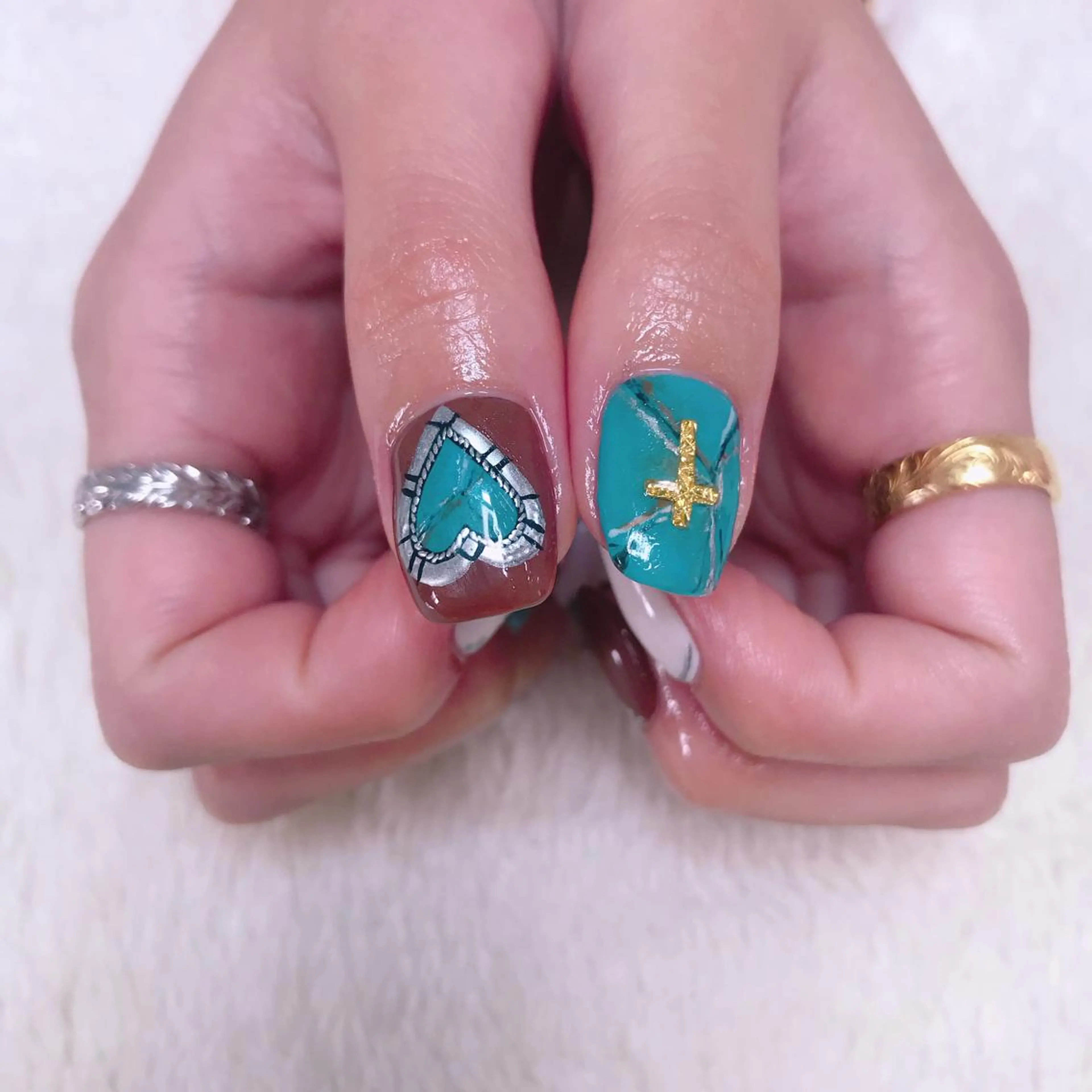 ネイル 🩵池袋heart nail🩵のネイルデザイン