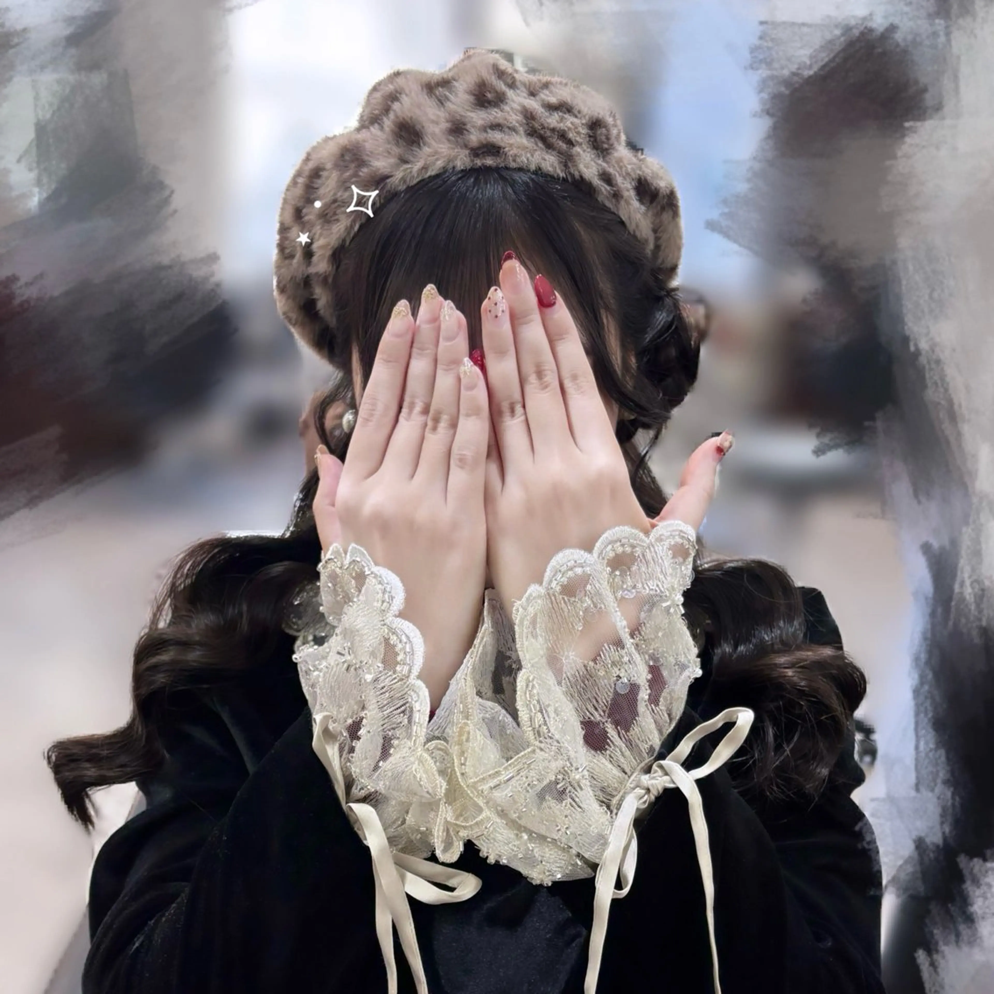 ロング OZ梅田♡ ゆはなブリーチのヘアスタイル