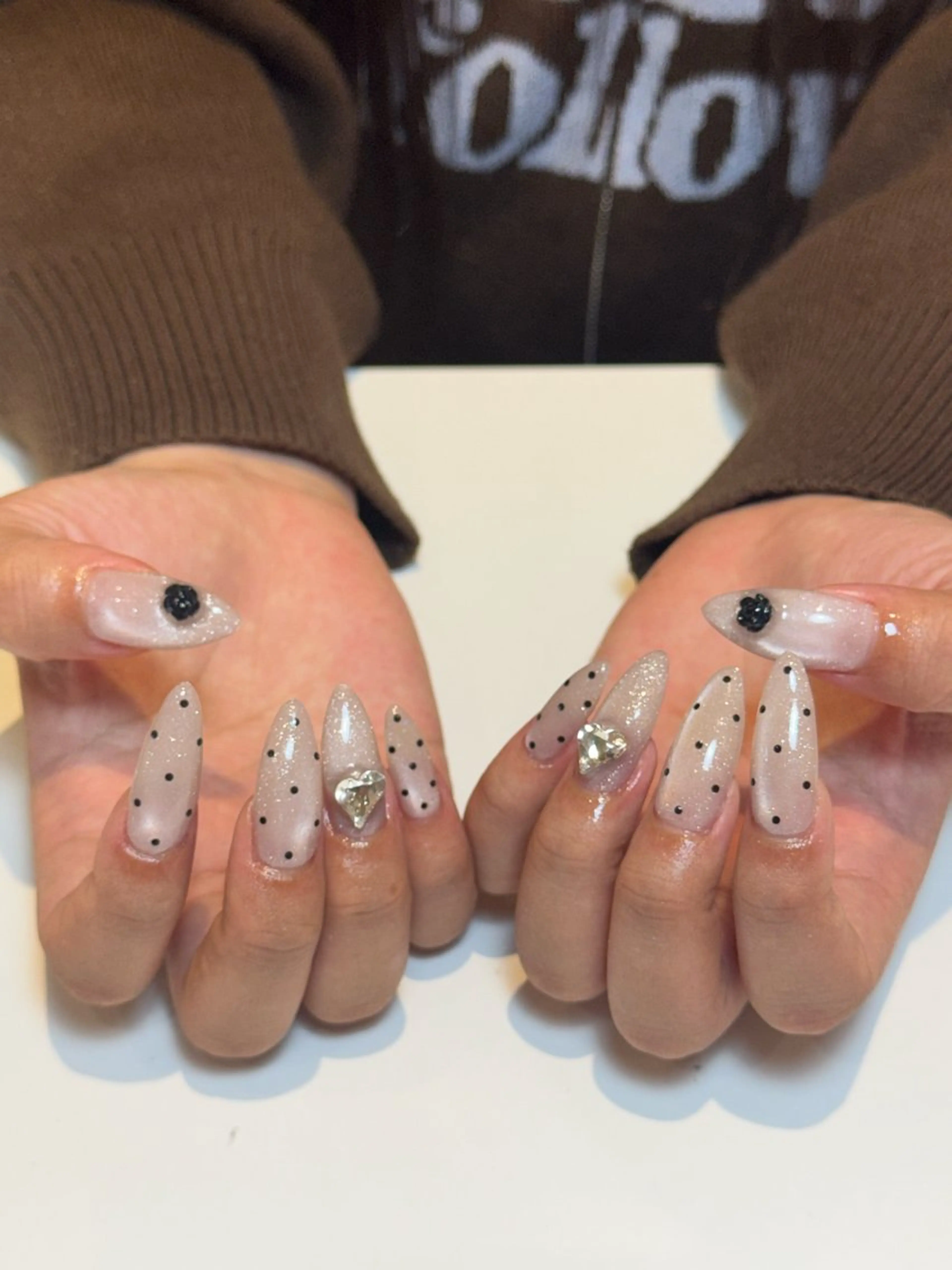 ネイル ハンドネイル 🦋 りえ🦋のネイルデザイン