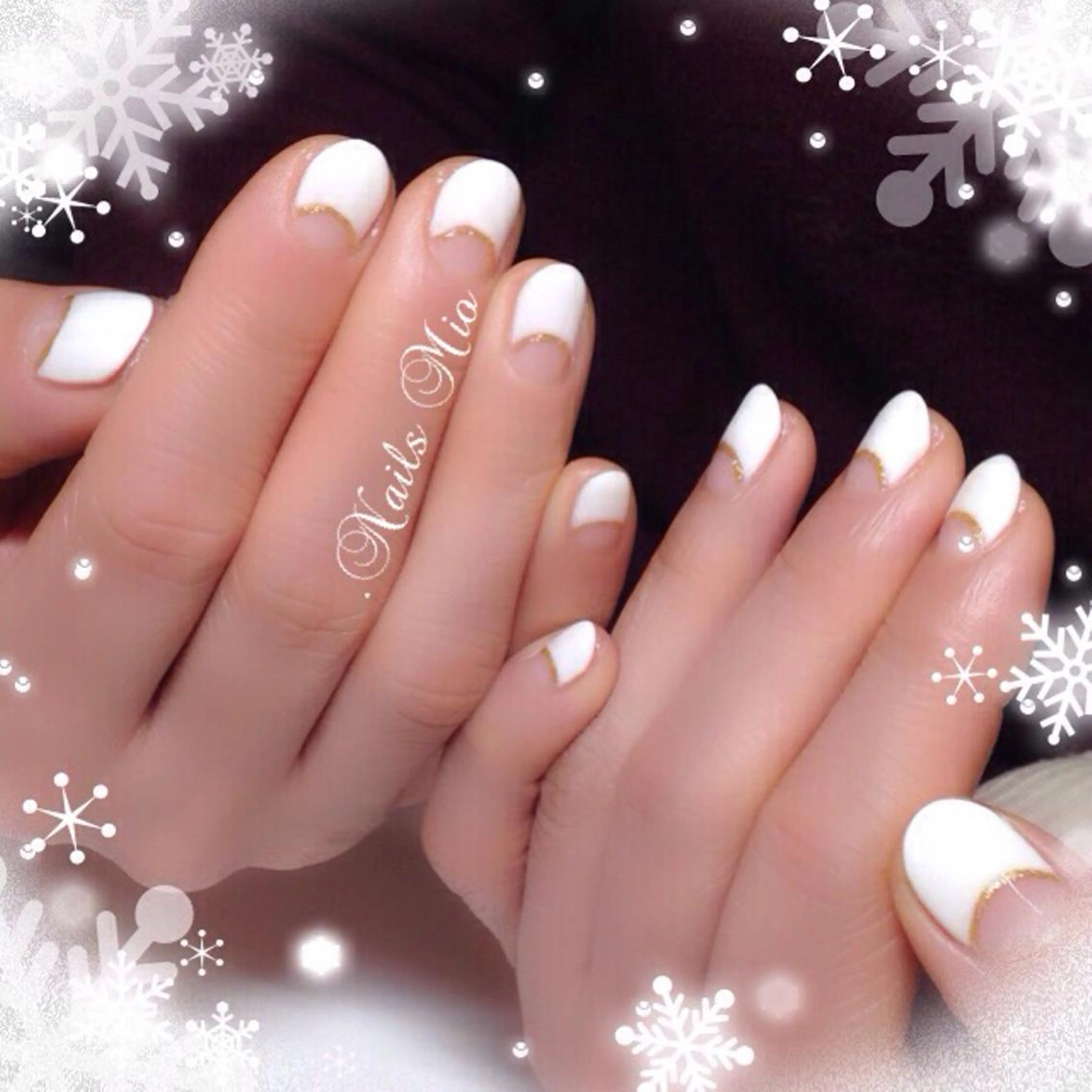 ネイル ブライダルネイル .Nails Mio 赤羽西ネイルサロンのネイルデザイン