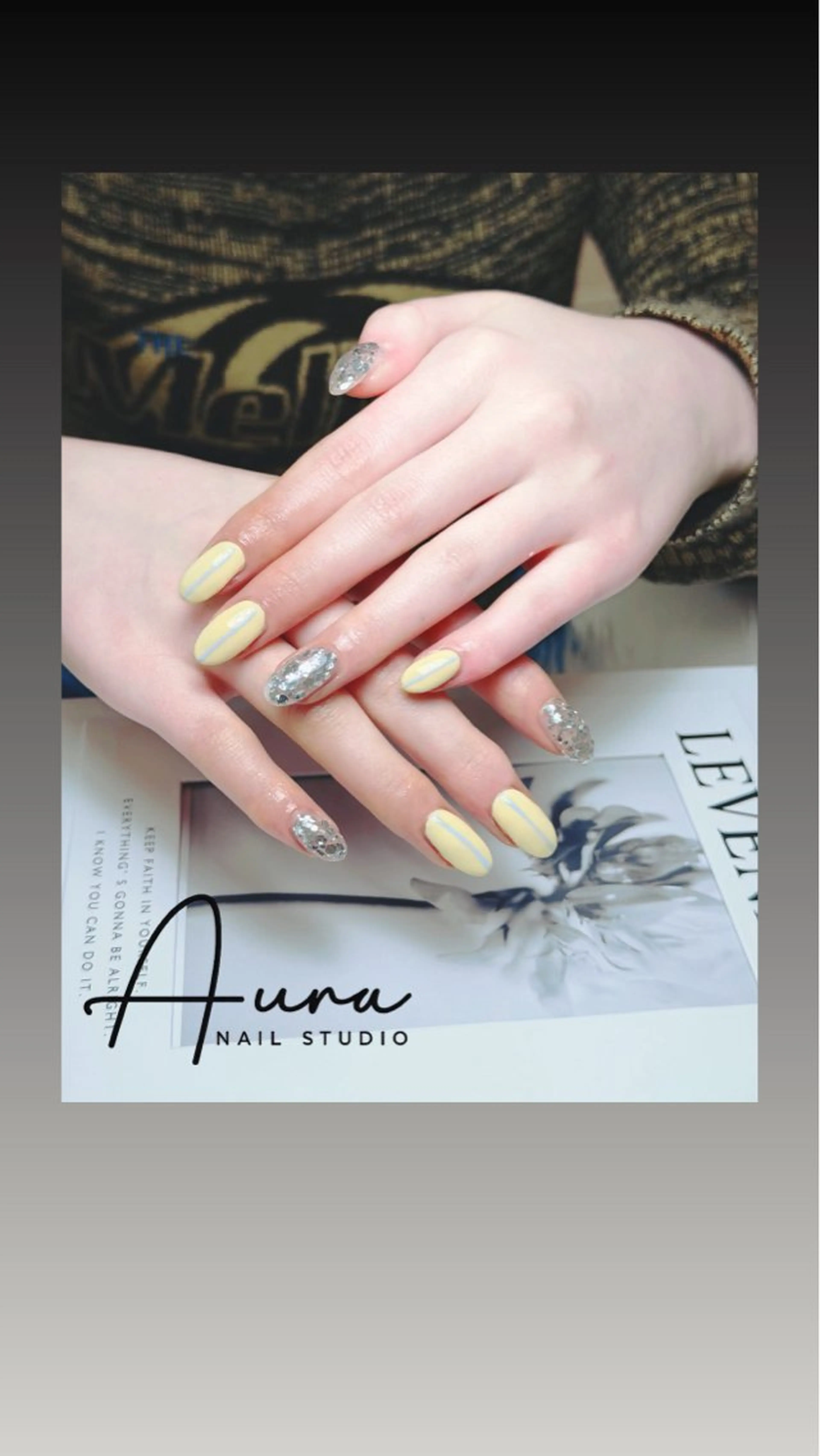 ネイル ハンドネイル Aura Nail HanNaのネイルデザイン