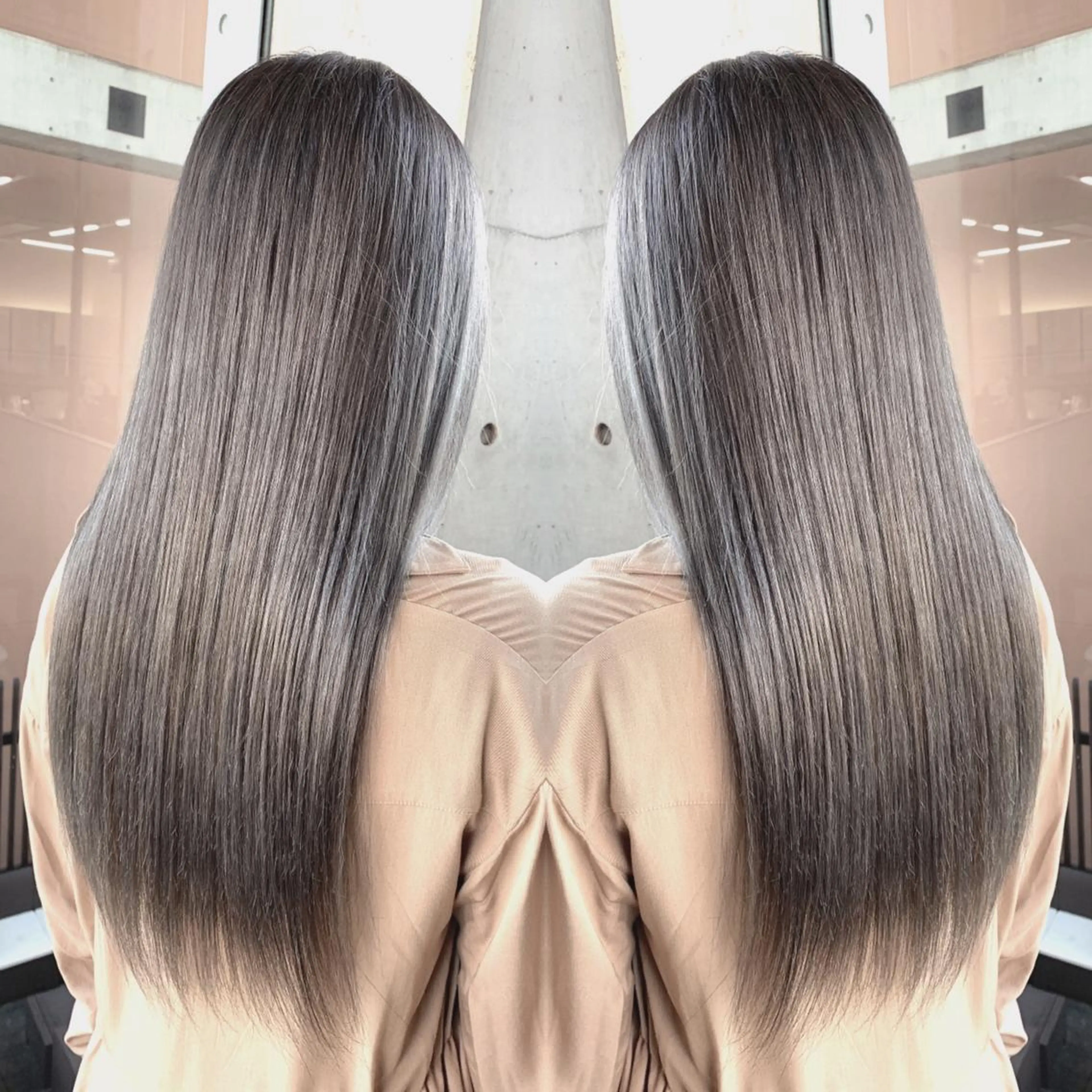 ロング Merci メルシー 福岡、今泉のヘアスタイル