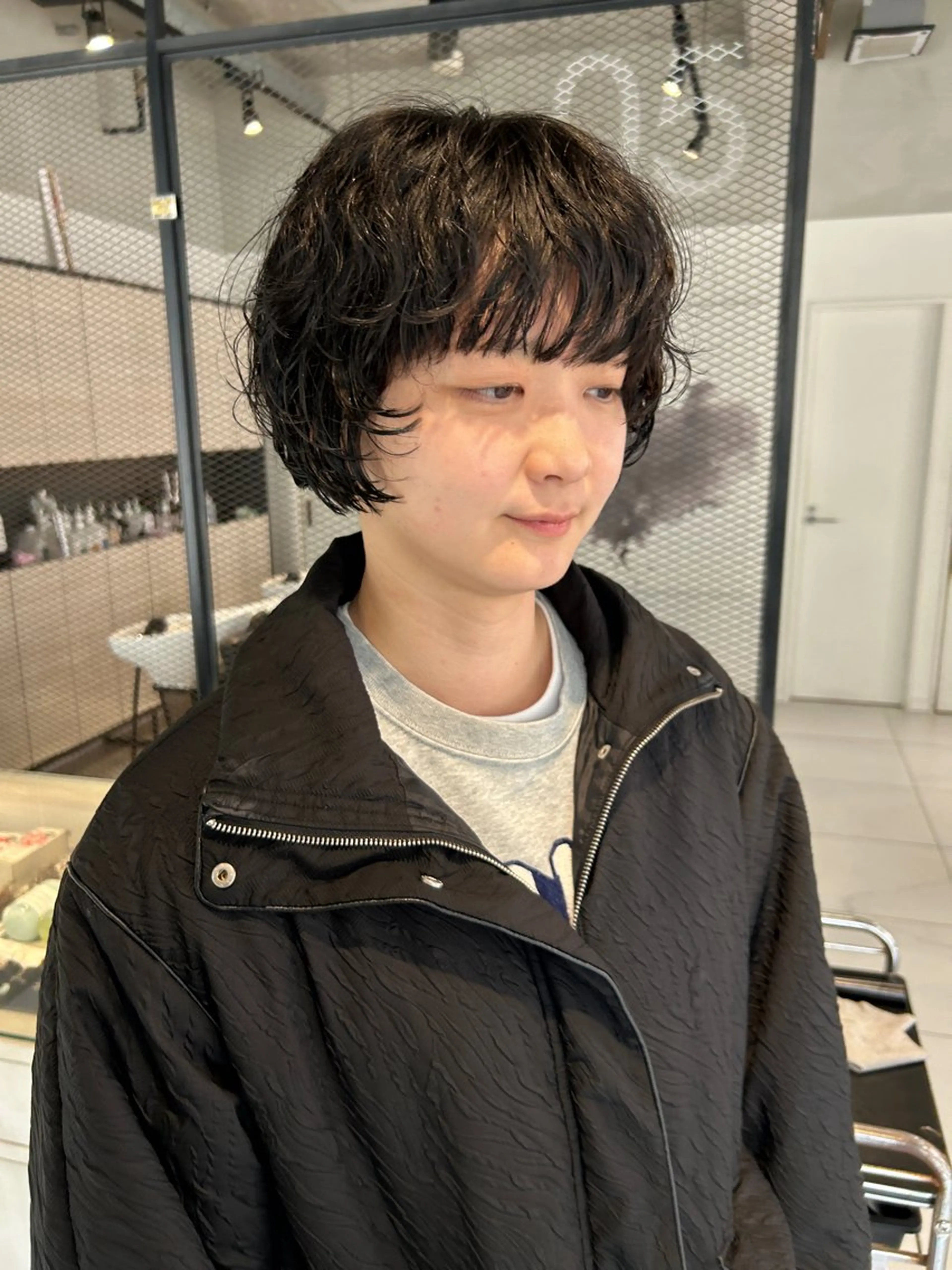 ショート パーマ ショートボブ ボブ ショートヘア baLon.fem/ 澤田 奈々子のヘアスタイル