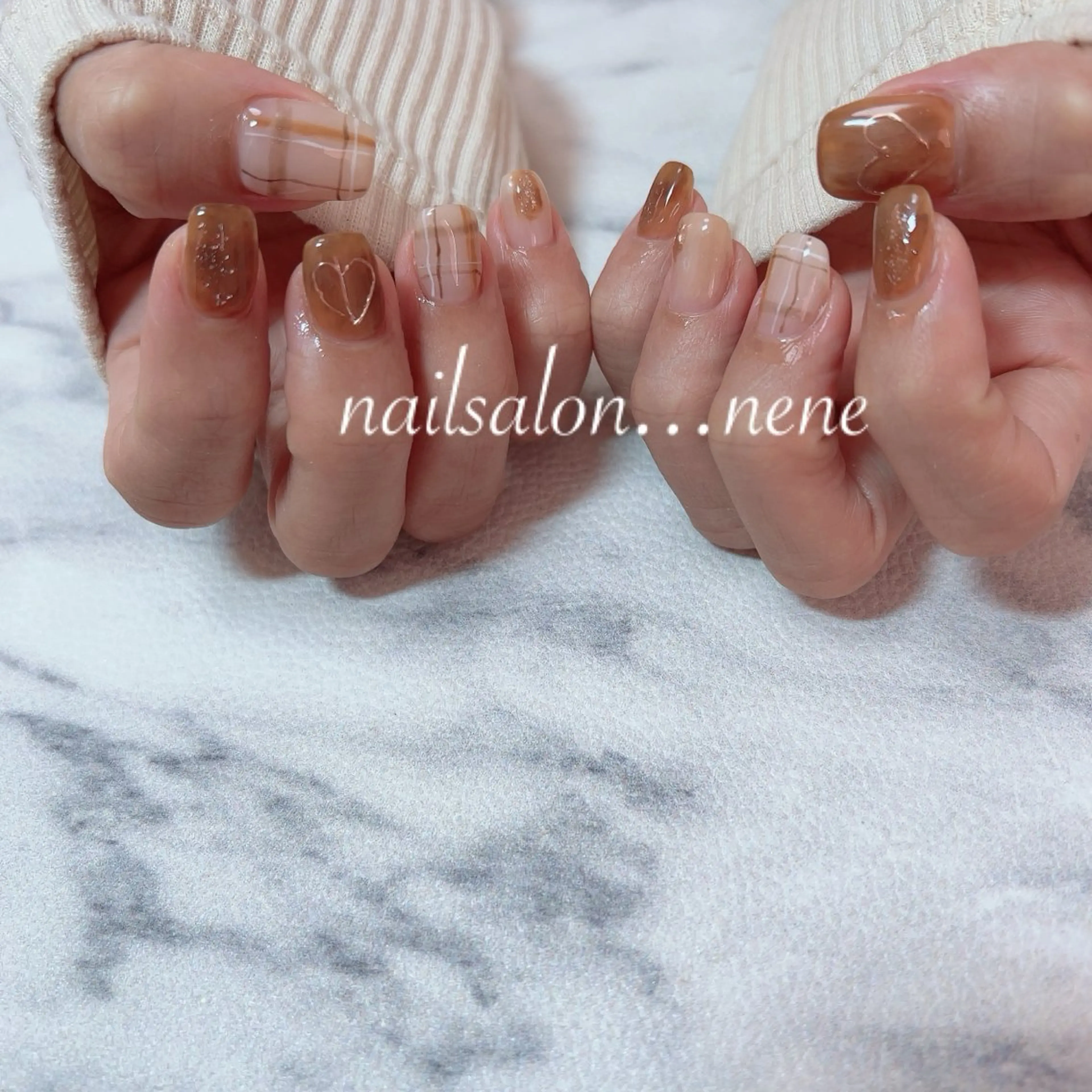ネイル ニュアンスネイル nailsalon ...neneのネイルデザイン