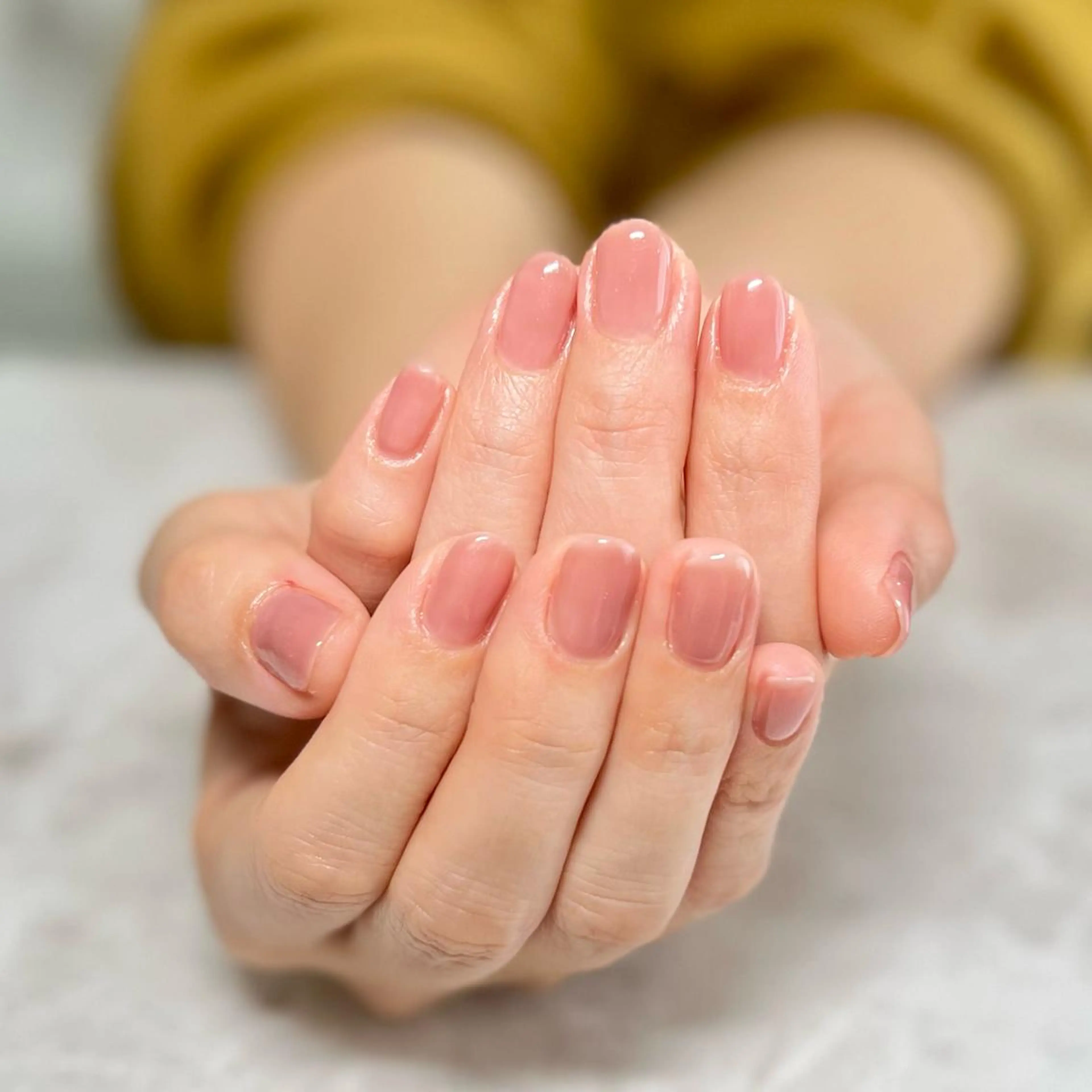 ネイル オフィスネイル ワンカラーネイル 春ネイル nailsalon Tree Topの眉毛・アイブロウイメージ