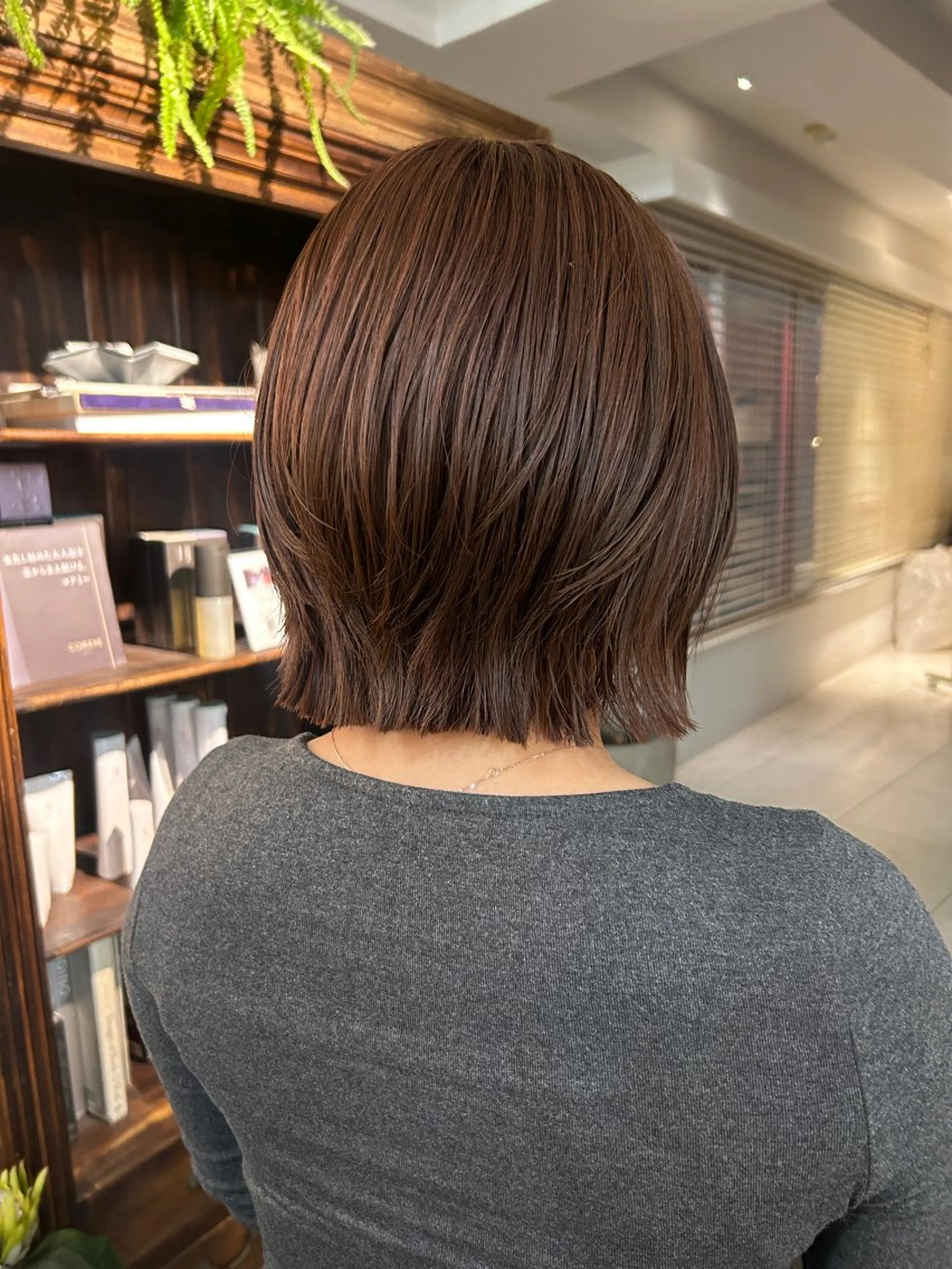 ショート カラー ボブレイヤー ボブ レイヤーカット カット ヘアカラー トリートメント デザイン/アレンジ ❤︎イシイレイのヘアスタイル