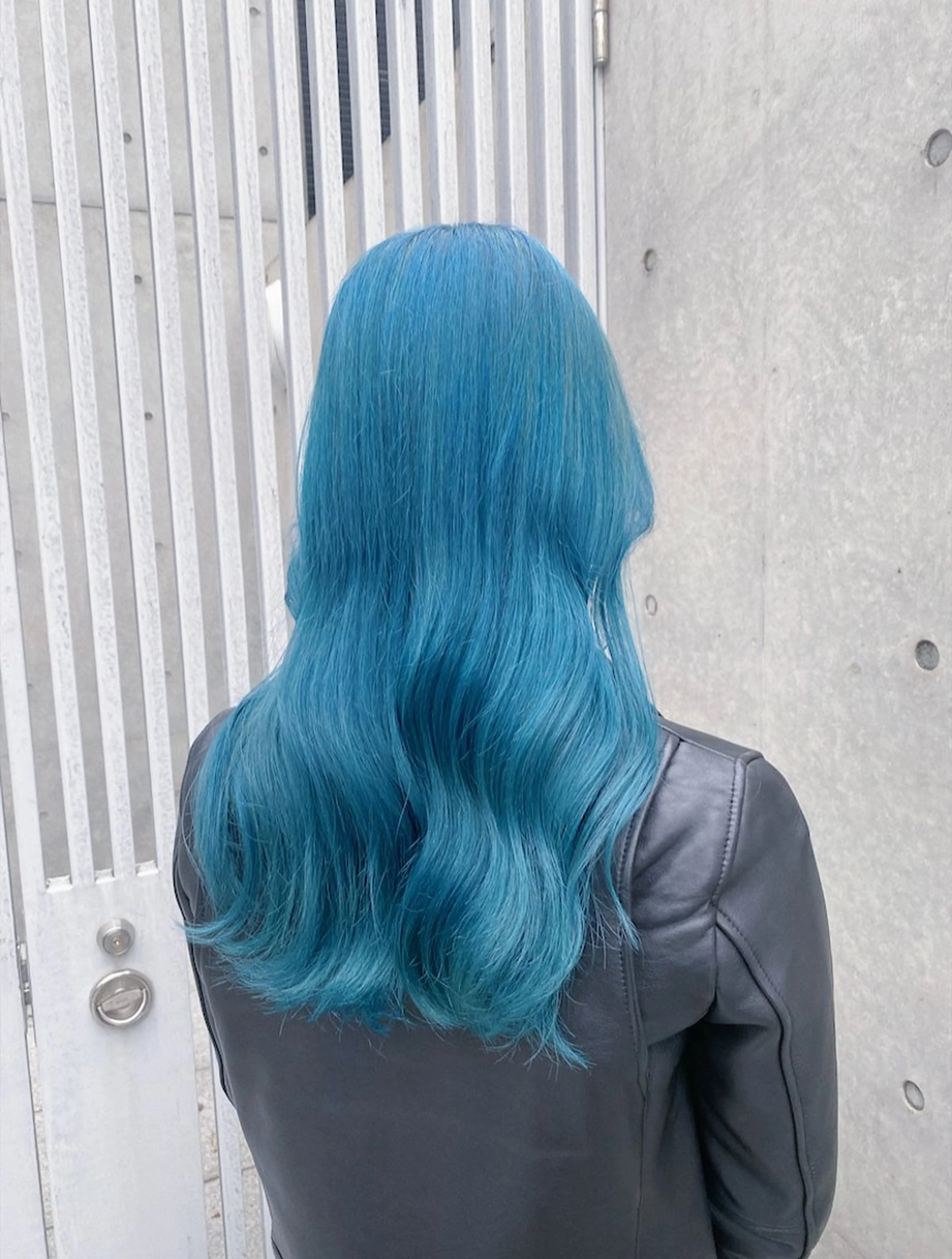 セミロング カラー ヘアカラー トリートメント ヘアセット 韓国レイヤーカット/ 儚げカラーチナツのヘアスタイル