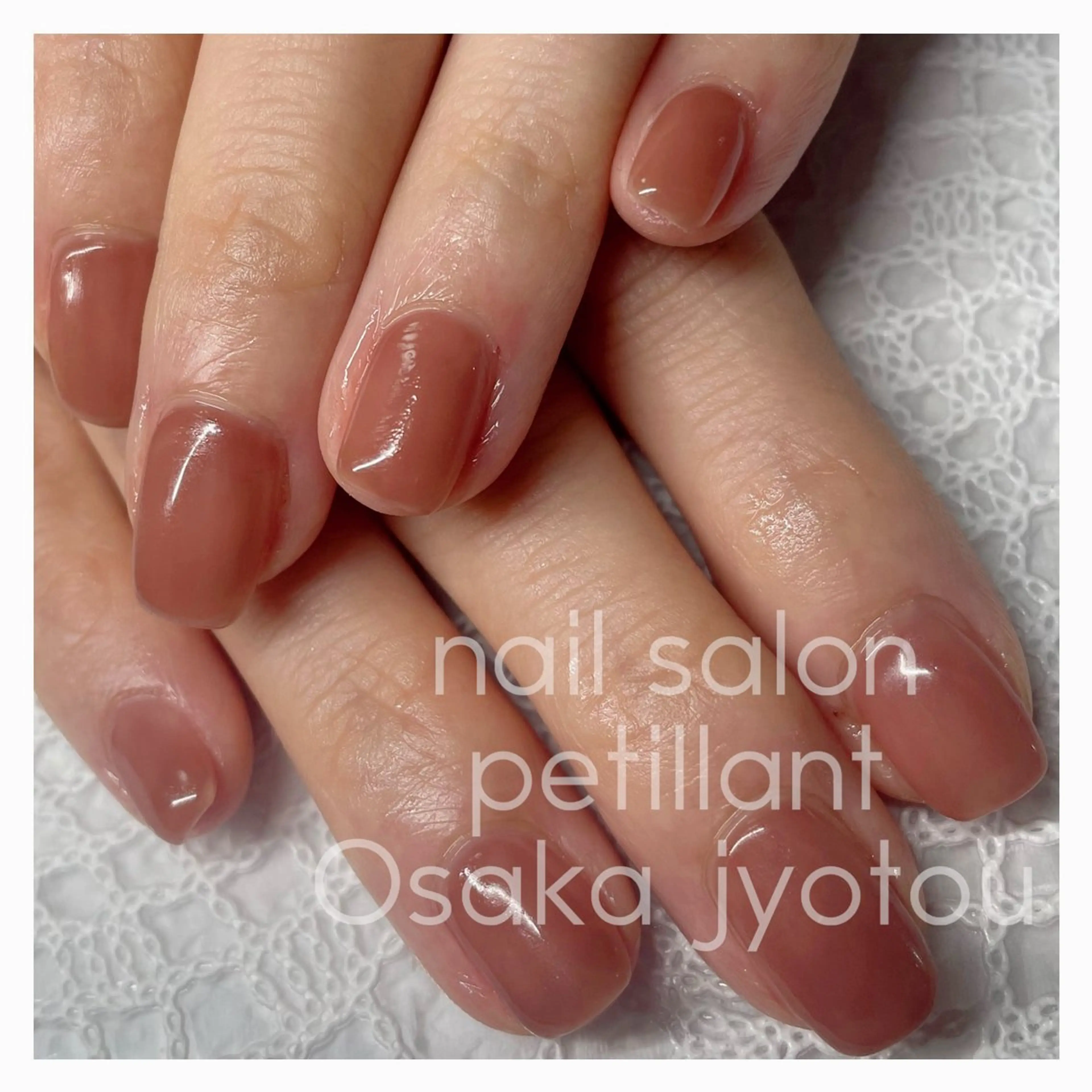 ネイル クリアネイル nail salon petillantのネイルデザイン